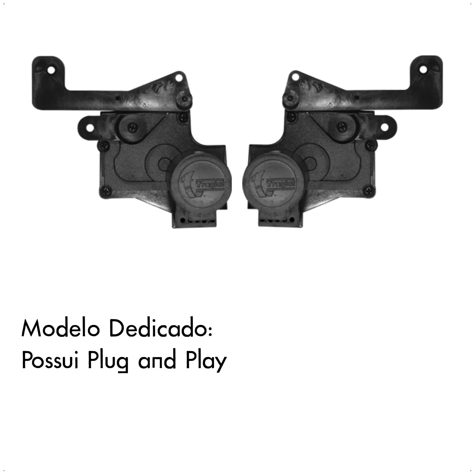 Kit de Trava Elétrica Tragial Trava/Destrava Fox/Saveiro G5-G6/Gol G6 TW2F MN TD-PAKTVWMN016