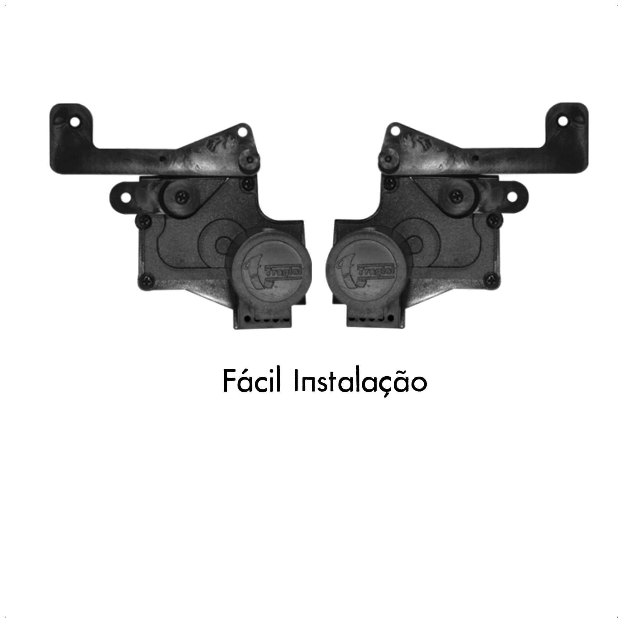Kit de Trava Elétrica Tragial Trava/Destrava Fox/Saveiro G5-G6/Gol G6 TW2F MN TD-PAKTVWMN016