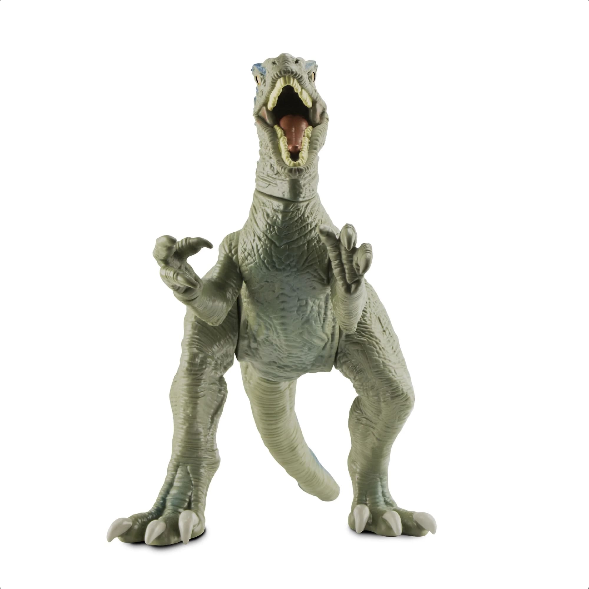 Brinquedo Dinossauro Blue 50cm Articulado Detalhes Realistas E Autênticos +3 Anos Mimo Toys - 0751