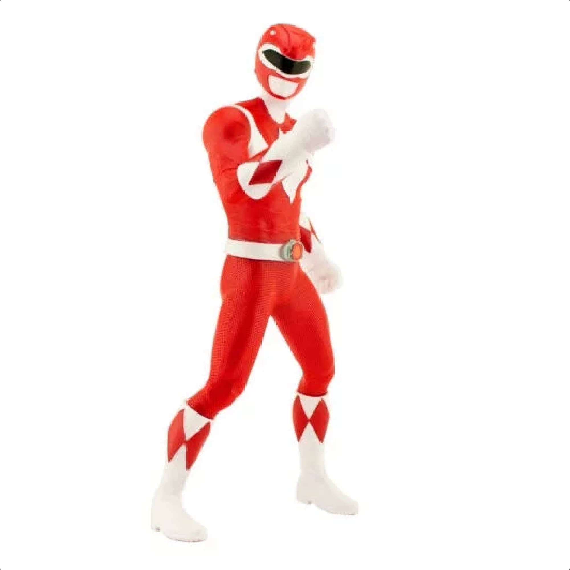 Boneco Power Ranger Vermelho Articulado Gigante 40CM Ação E Aventura +De 3 Anos Mimo Toys - 0851