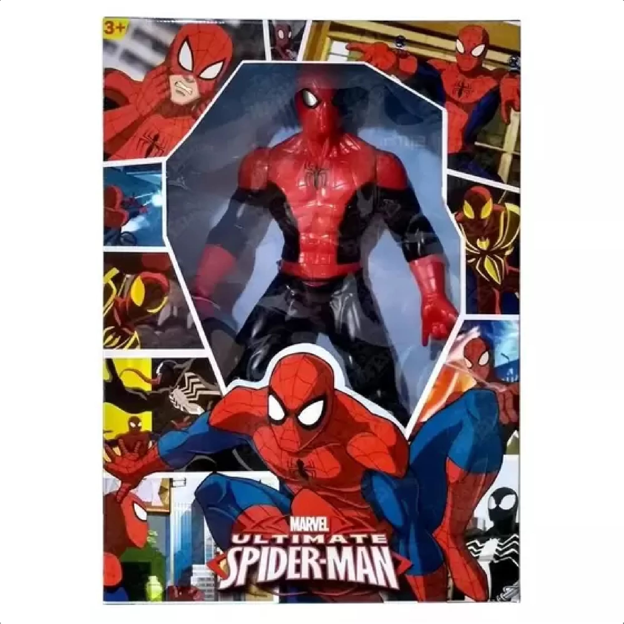 Boneco Homem Aranha Ultimate Revolution 50cm Articulado Mimo Toys - 0449