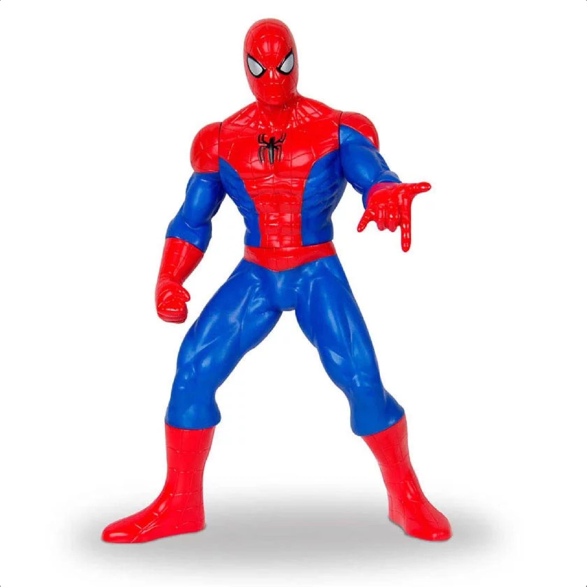 Boneco Homem Aranha Comics Gigante 45cm Articulado +3 Anos Mimo Toys - 0550