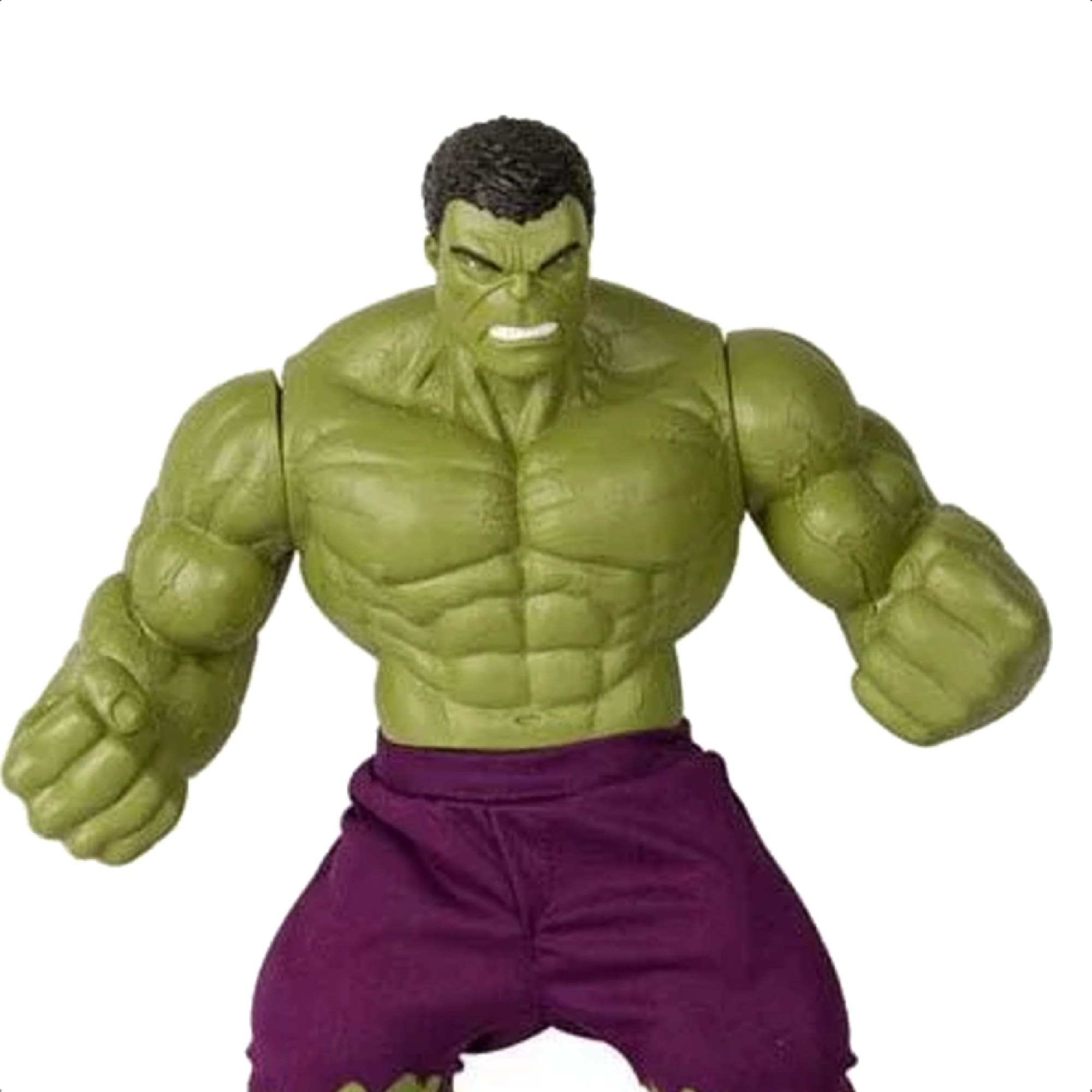 Boneco Colecionável Hulk Verde Revolution Gigante 45cm Articulado Brinquedo Mimo Toys - 0516