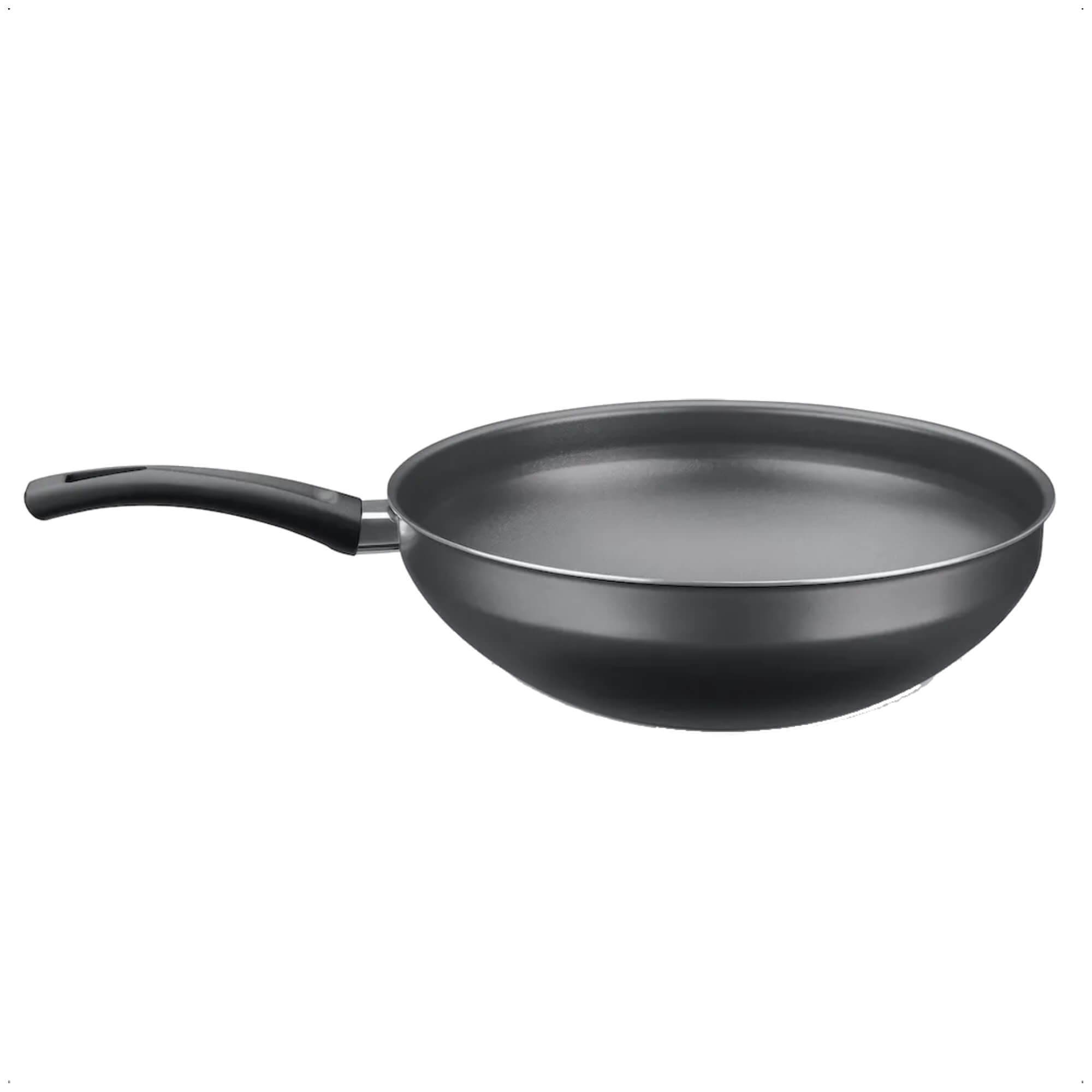 Panela Frigideira Wok 28cm 4,3L Alumínio Antiaderente Flora Grafite MTA - 8101