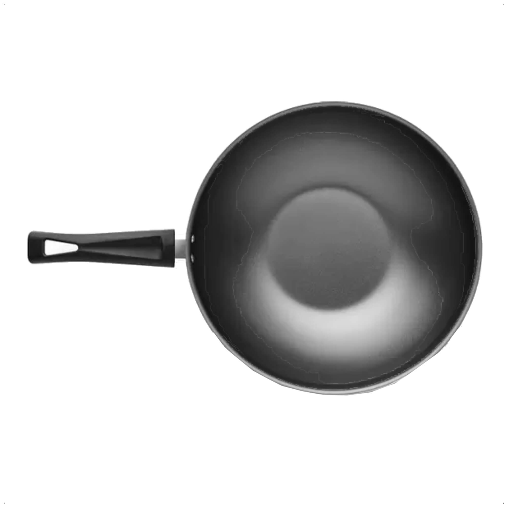 Panela Frigideira Wok 28cm 4,3L Alumínio Antiaderente Flora Grafite MTA - 8101