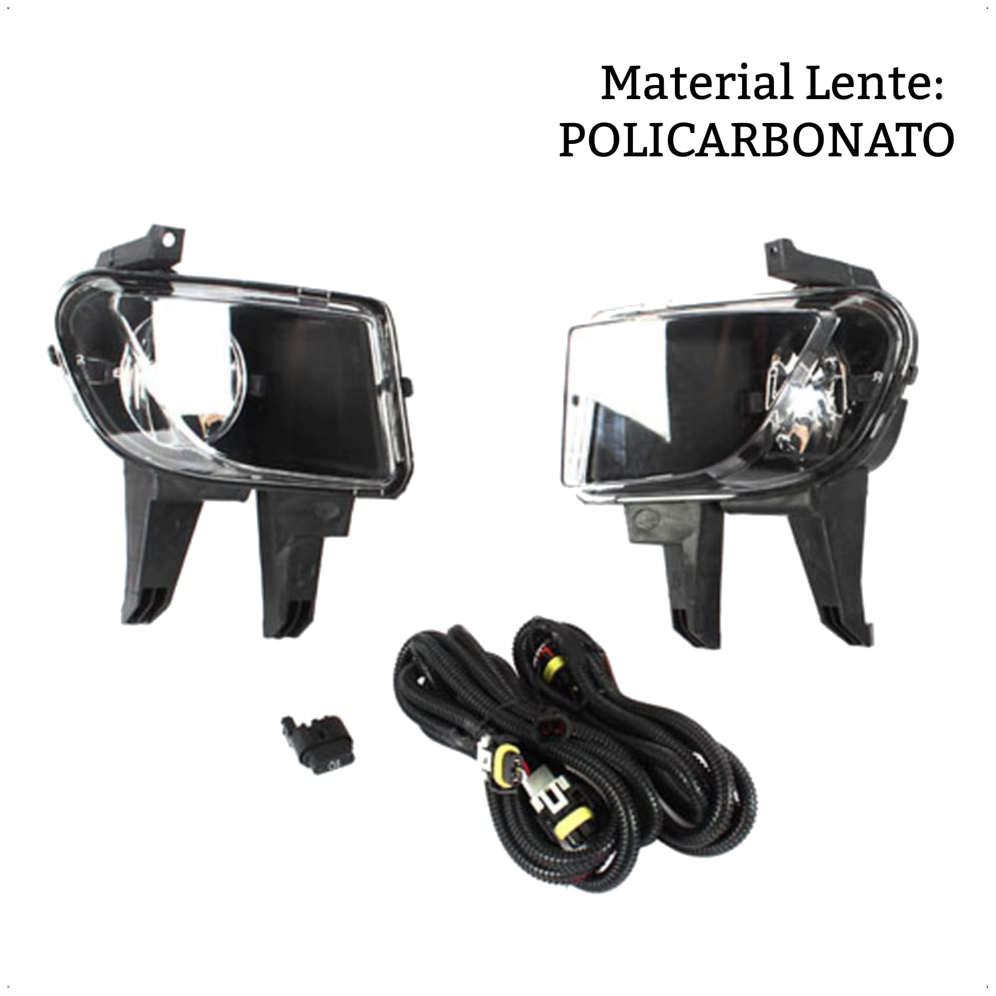 Kit Farol Auxiliar/Milha HB4 Celta/Prisma 2007-2011 Suporte +Botão Original Shocklight -SL-040610