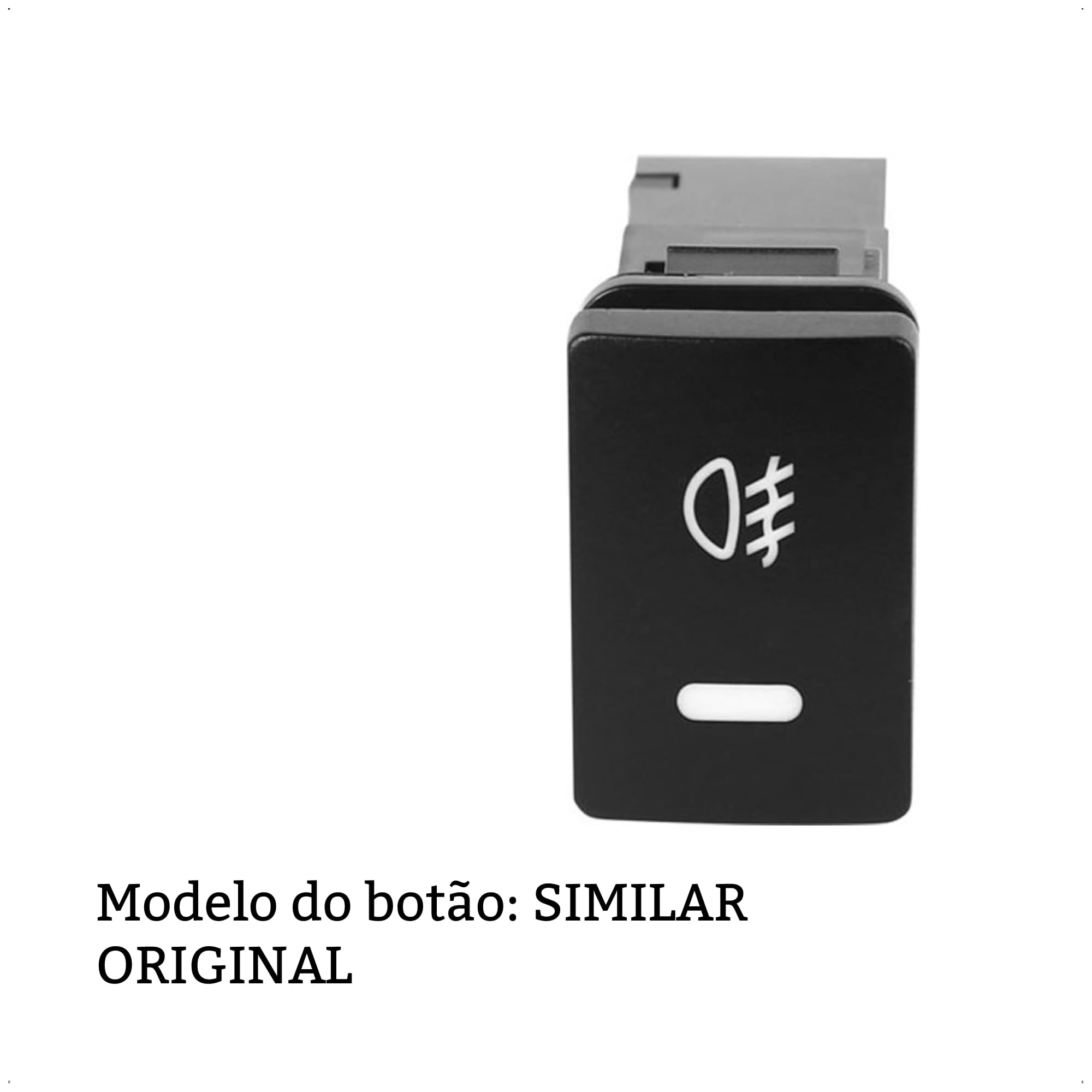 Kit Farol Auxiliar/Milha H16 Corolla 2014-2017 + Botão/Interruptor Original-Shocklight SL-251010CR