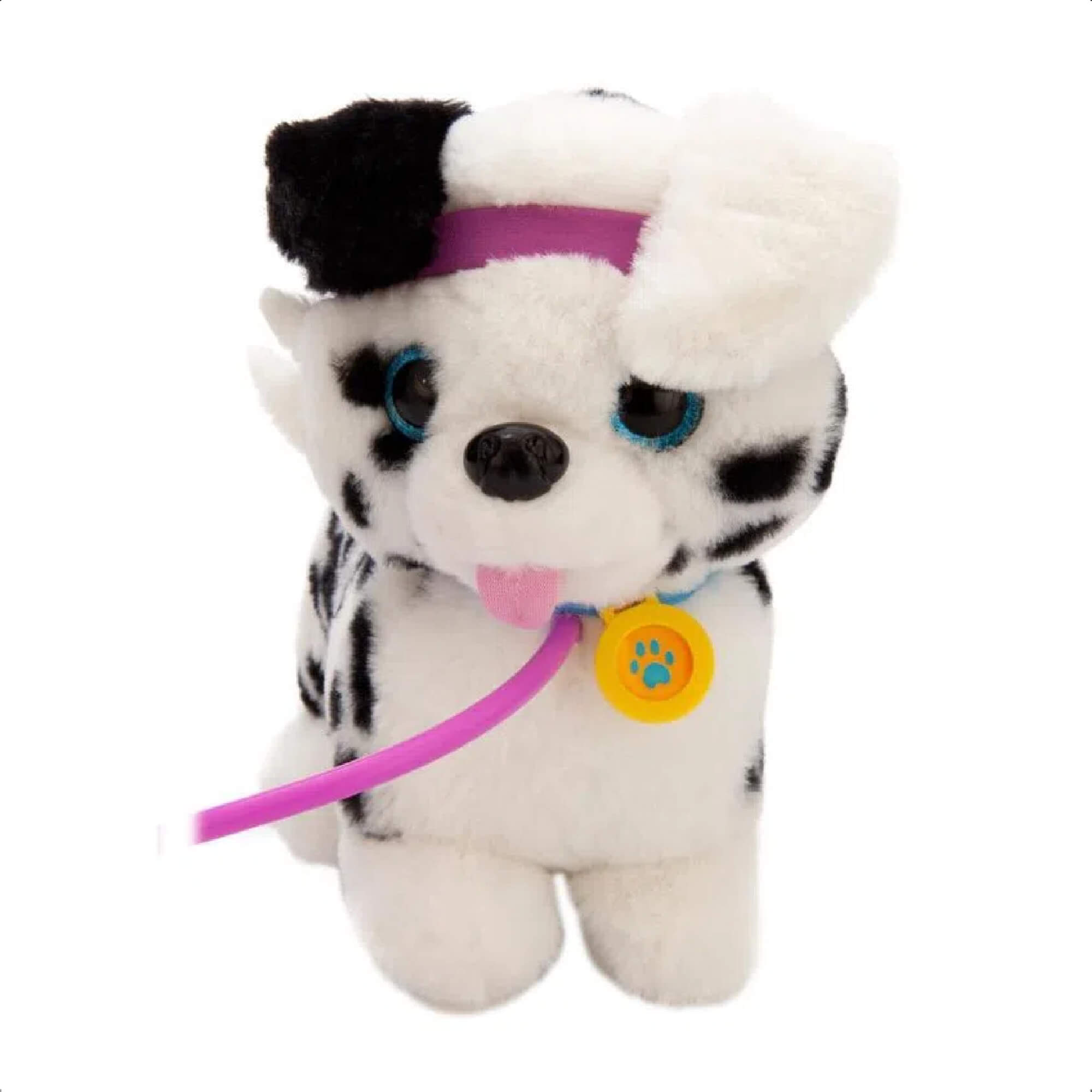 Pelúcia Interativa Walking Petz Dalmata Antialérgica Emite Sons +3 Anos Multikids -  BR1421