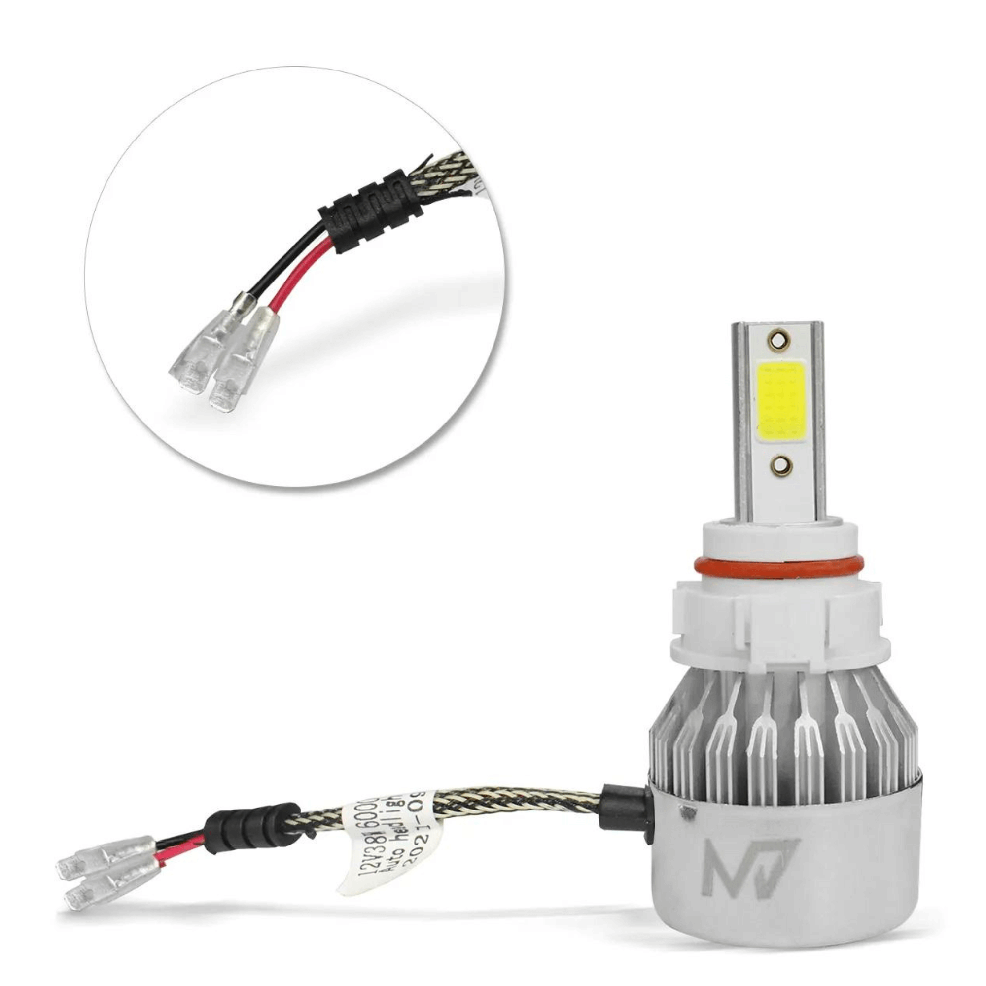 Kit lâmpadas LED H16 6000K M7 HEADLIGHT 3200 Lumens 38w JR8 - JH0M7H16