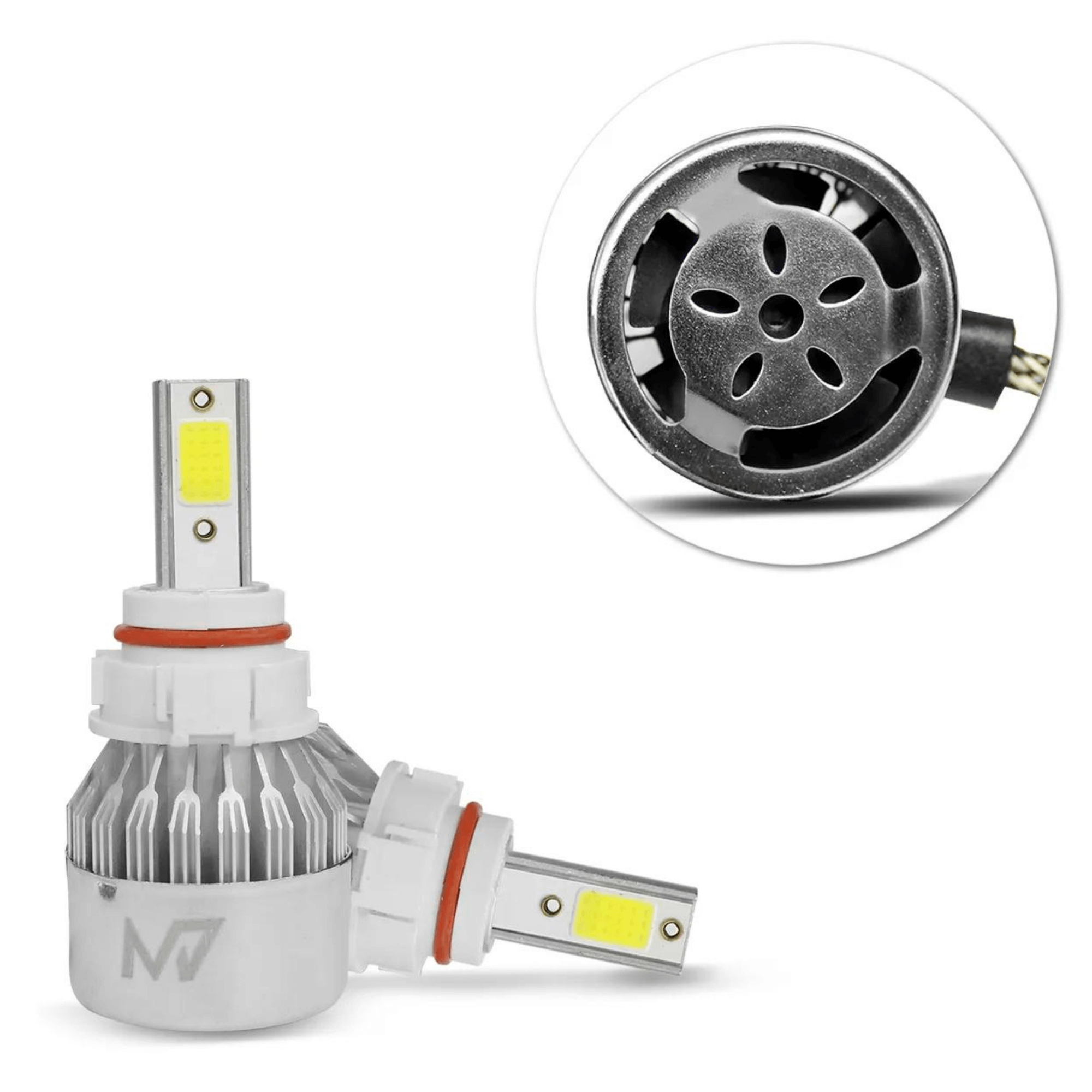 Kit lâmpadas LED H16 6000K M7 HEADLIGHT 3200 Lumens 38w JR8 - JH0M7H16