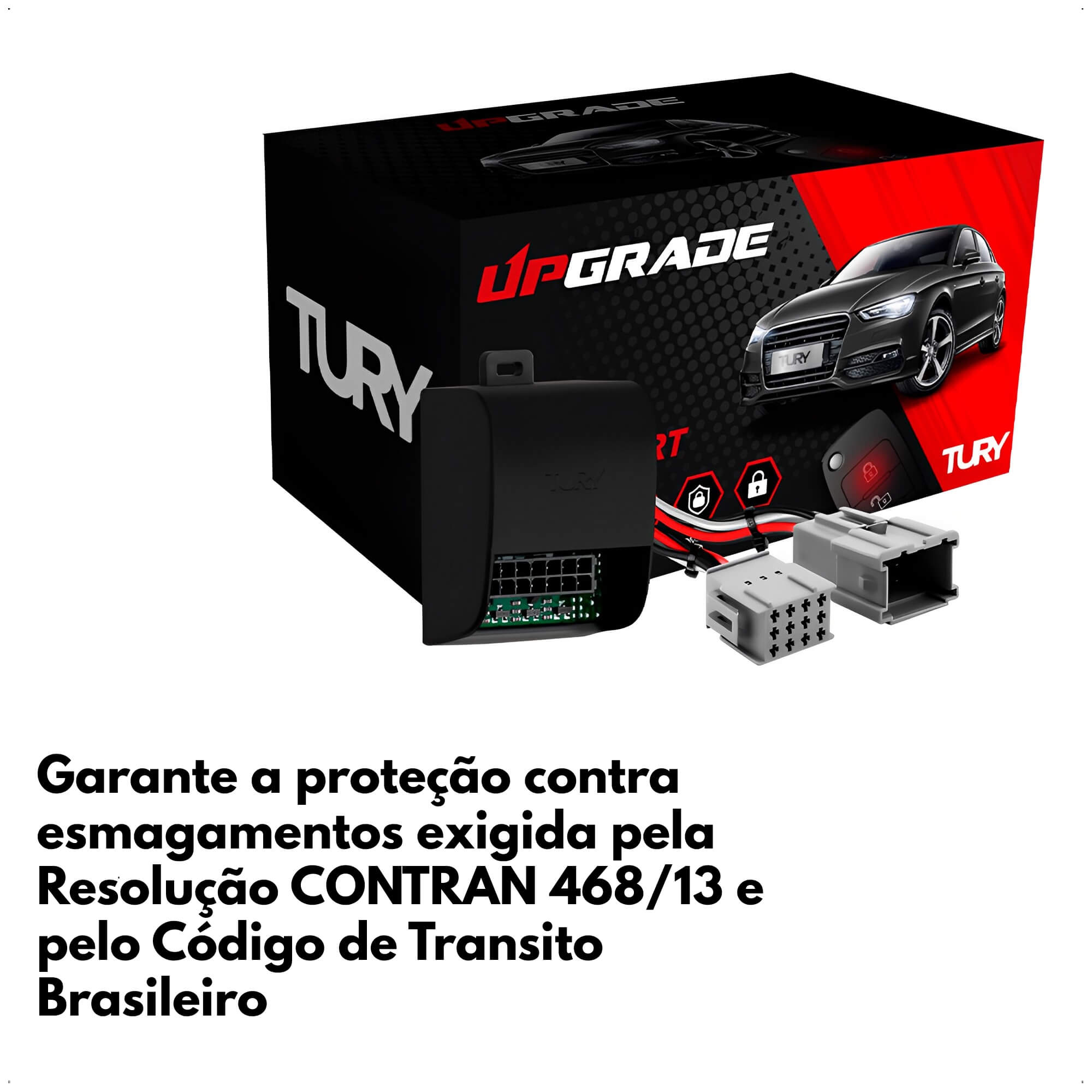 Módulo de Automação Teto Solar Plug and Play Elantra, i30, Veloster, Azera, Pajero Full-Tury SKY1.0B