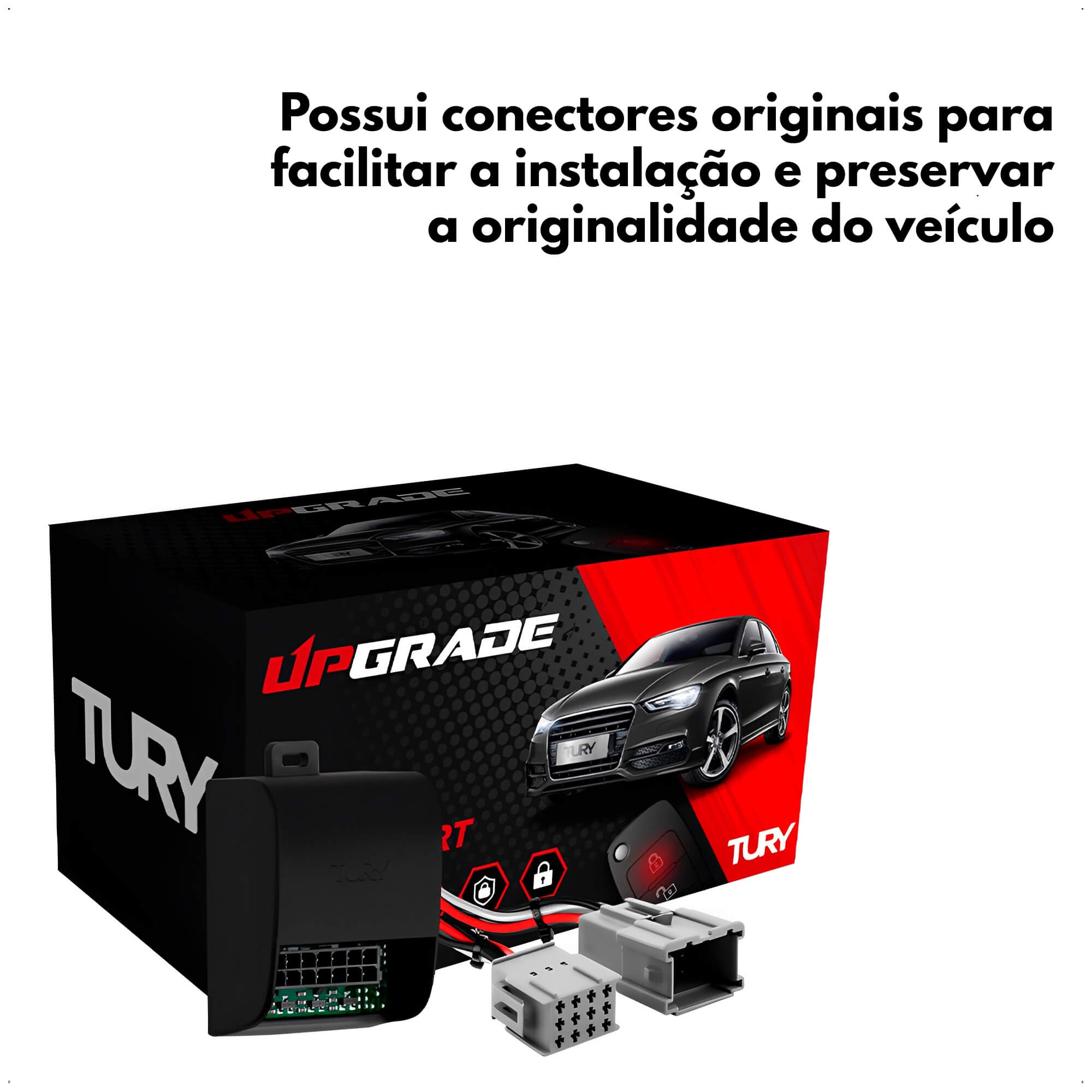 Módulo de Automação Teto Solar Plug and Play Elantra, i30, Veloster, Azera, Pajero Full-Tury SKY1.0B