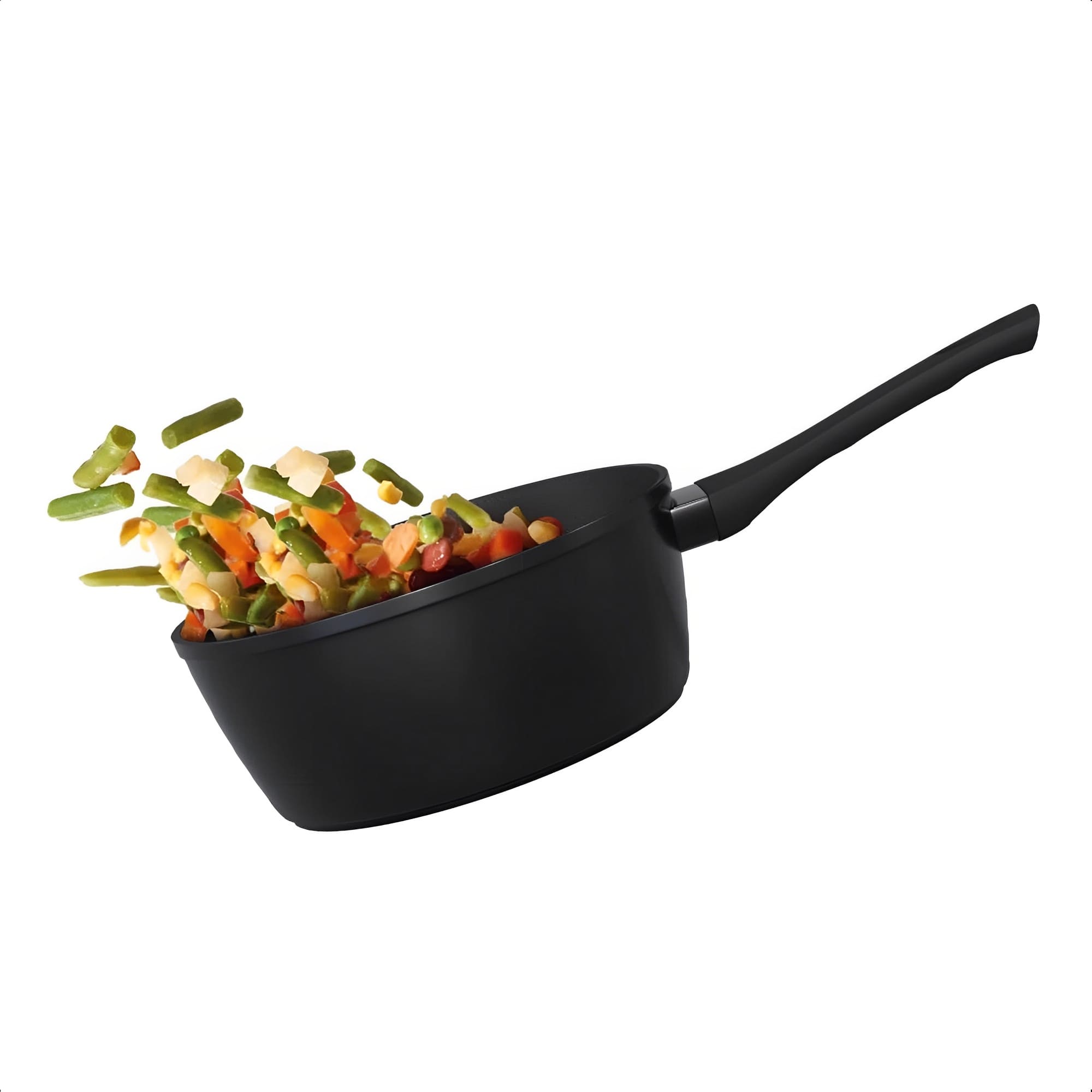 Panela Ouro Preto 16cm Alumínio 4 Camadas Com Revestimento Antiaderente Gold Flon Up Home - UD282