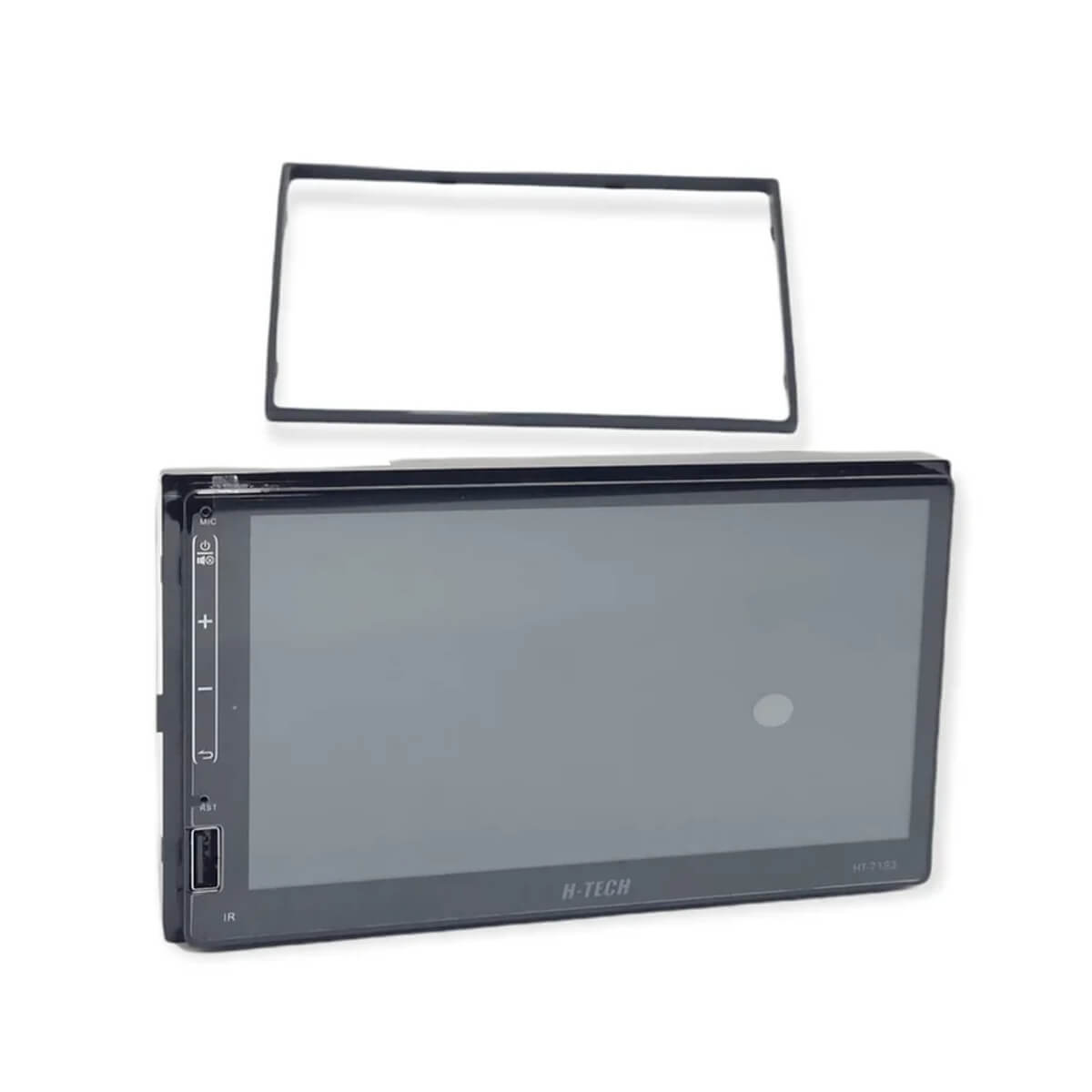 Central Multimídia 2 Din Android 10 h-tech HT-7123 Touch 7" Polegadas USB / Bluetooth / FM 32GB