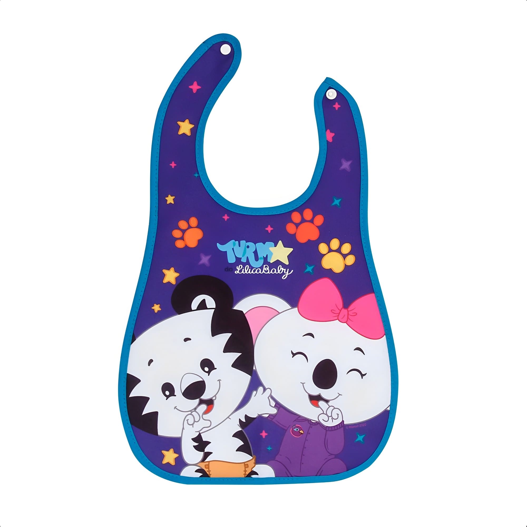 Kit Alimentação Infantil Turma da Lilica c/ Prato, Caneca, Talheres e Babador Baby Go - 03700