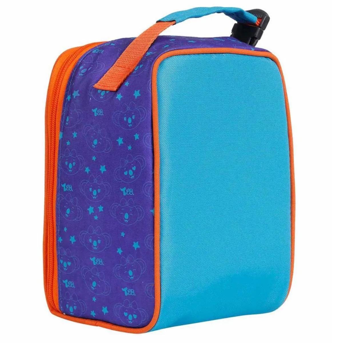 Lancheira Bolsa Térmica Decorada Com Divisórias Turma da Lilica Multiuso Baby Go - 03706