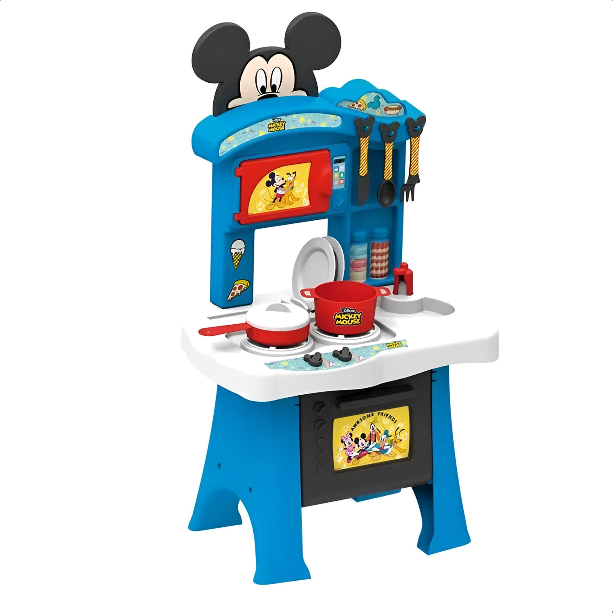 Cozinha Infantil Petit Chef Mickey Completa c/ Acessórios e Forninho Xalingo - 17287
