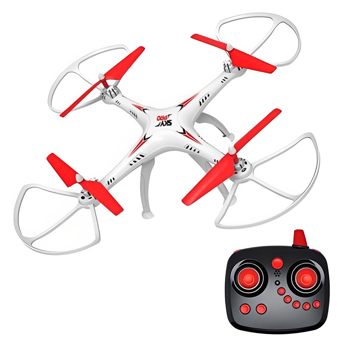 Drone Vectron Quadricoptero Tamanho G Brinquedo Controle Joystick Giro 360º Manobras Polibrinq 1050