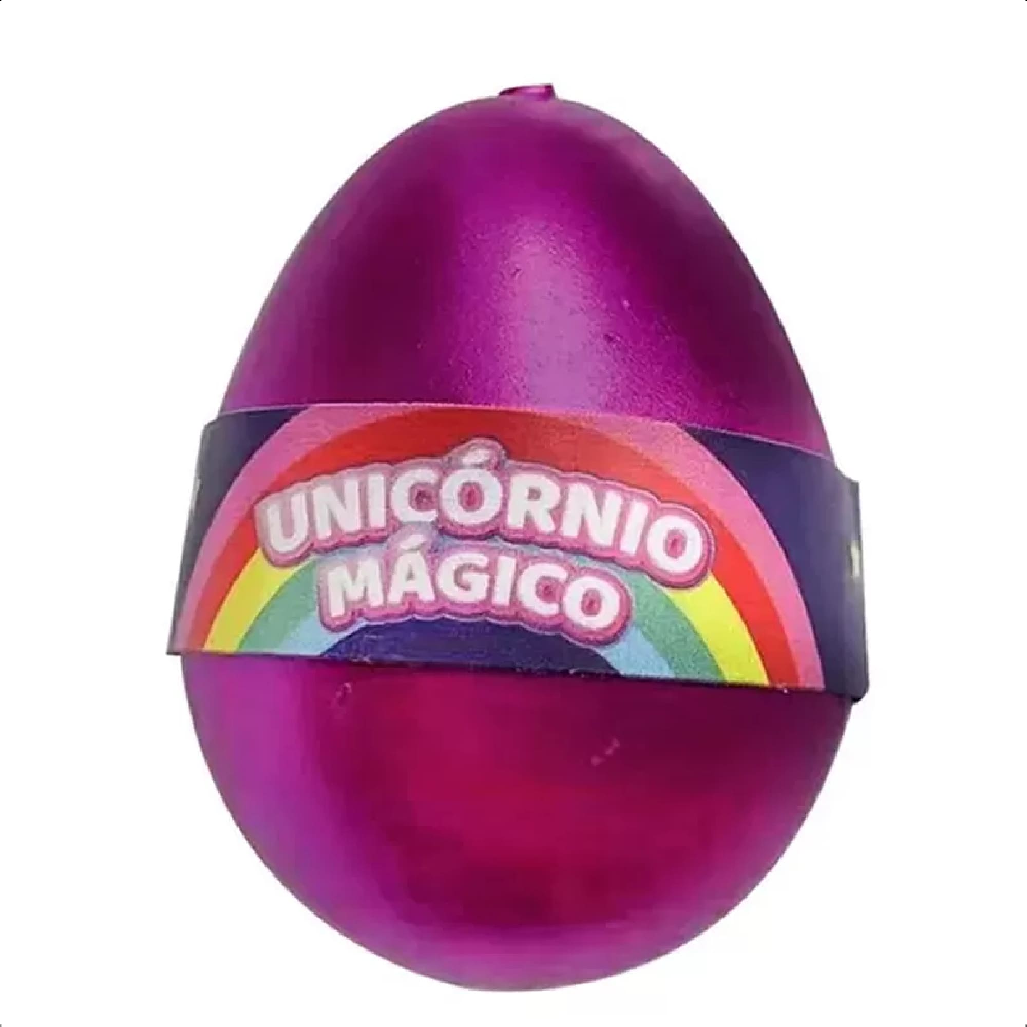 Brinquedo Ovo Mágico Unicórnio Cresce Na Água 9 Modelos Surpresas Polibrinq - AN2004