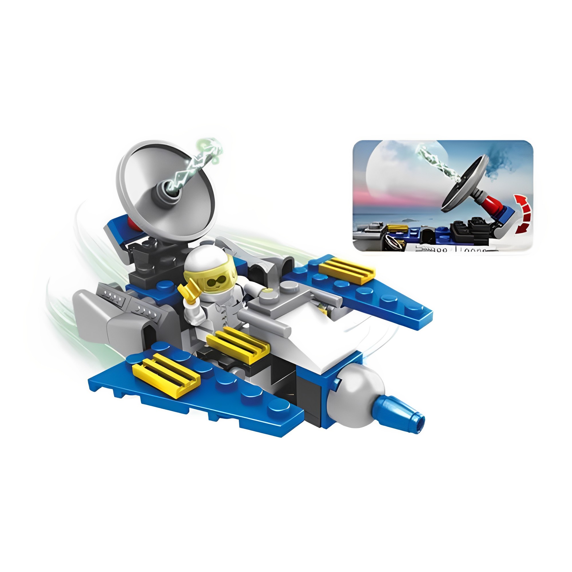 N/A Jogo, brinquedo de montar Sortidos 50 a 103 Peças Aventura Espacial Polibrinq - BM010