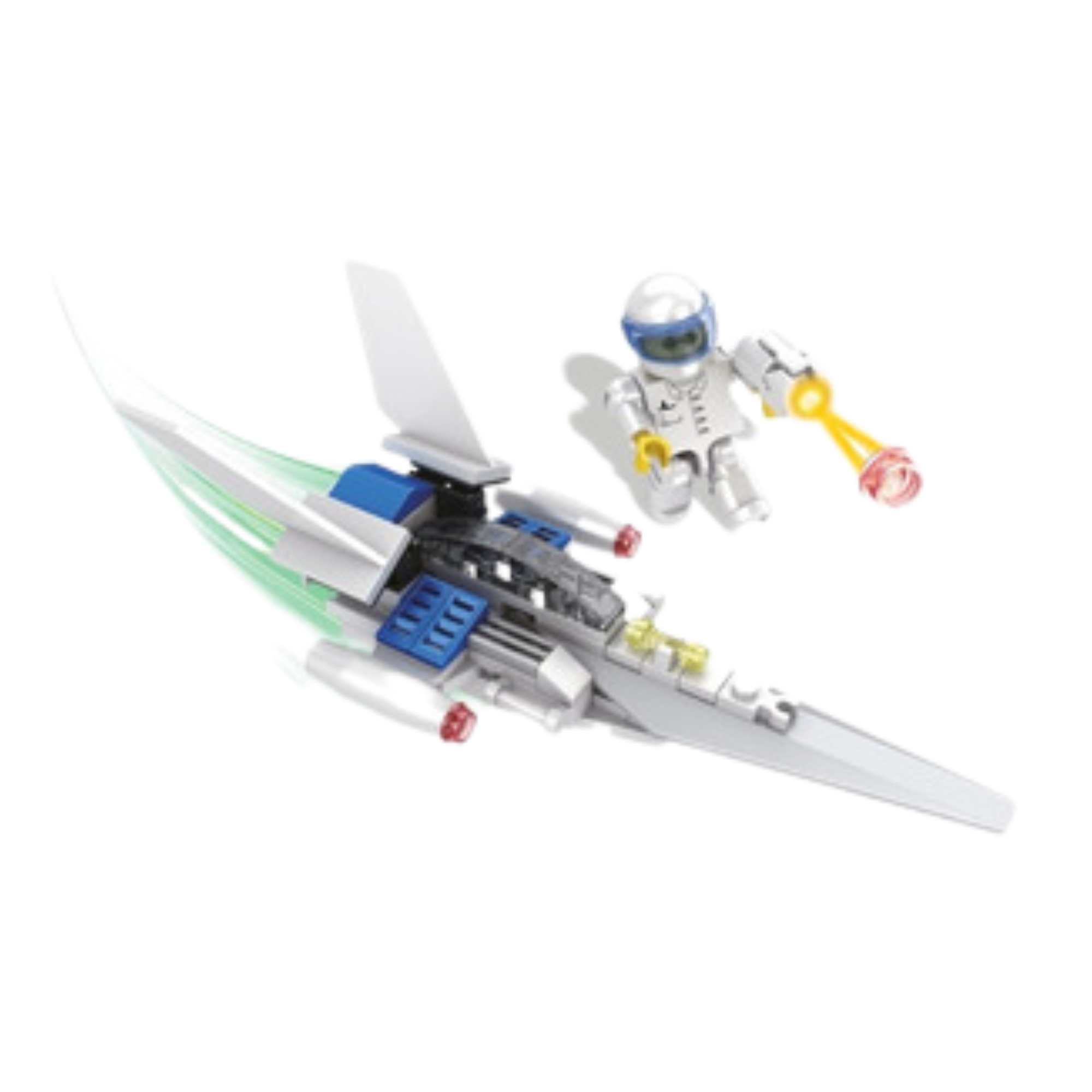 Brinquedo Montar e Desmontar Aventura Espacial ORION/X-20/GEMINI3/JUPITER2 Polibrinq BM018
