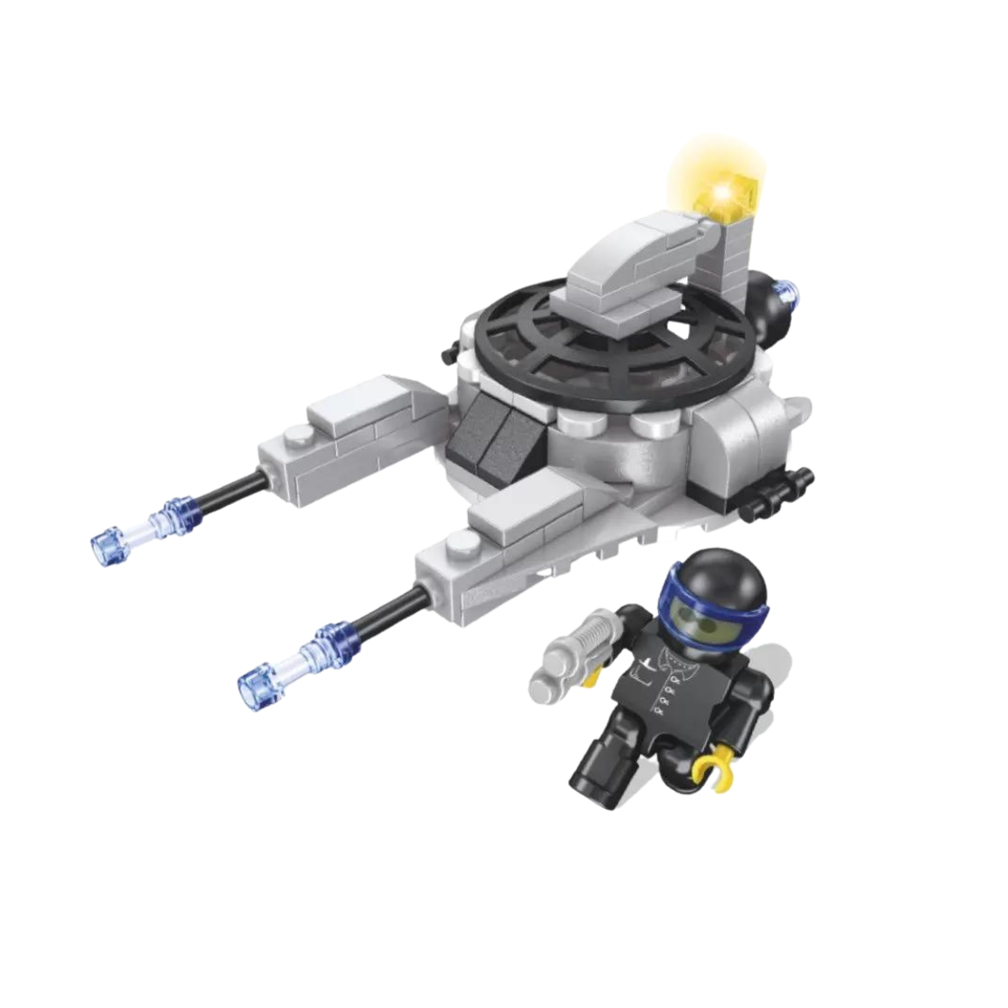Brinquedo Montar e Desmontar Aventura Espacial ORION/X-20/GEMINI3/JUPITER2 Polibrinq BM018