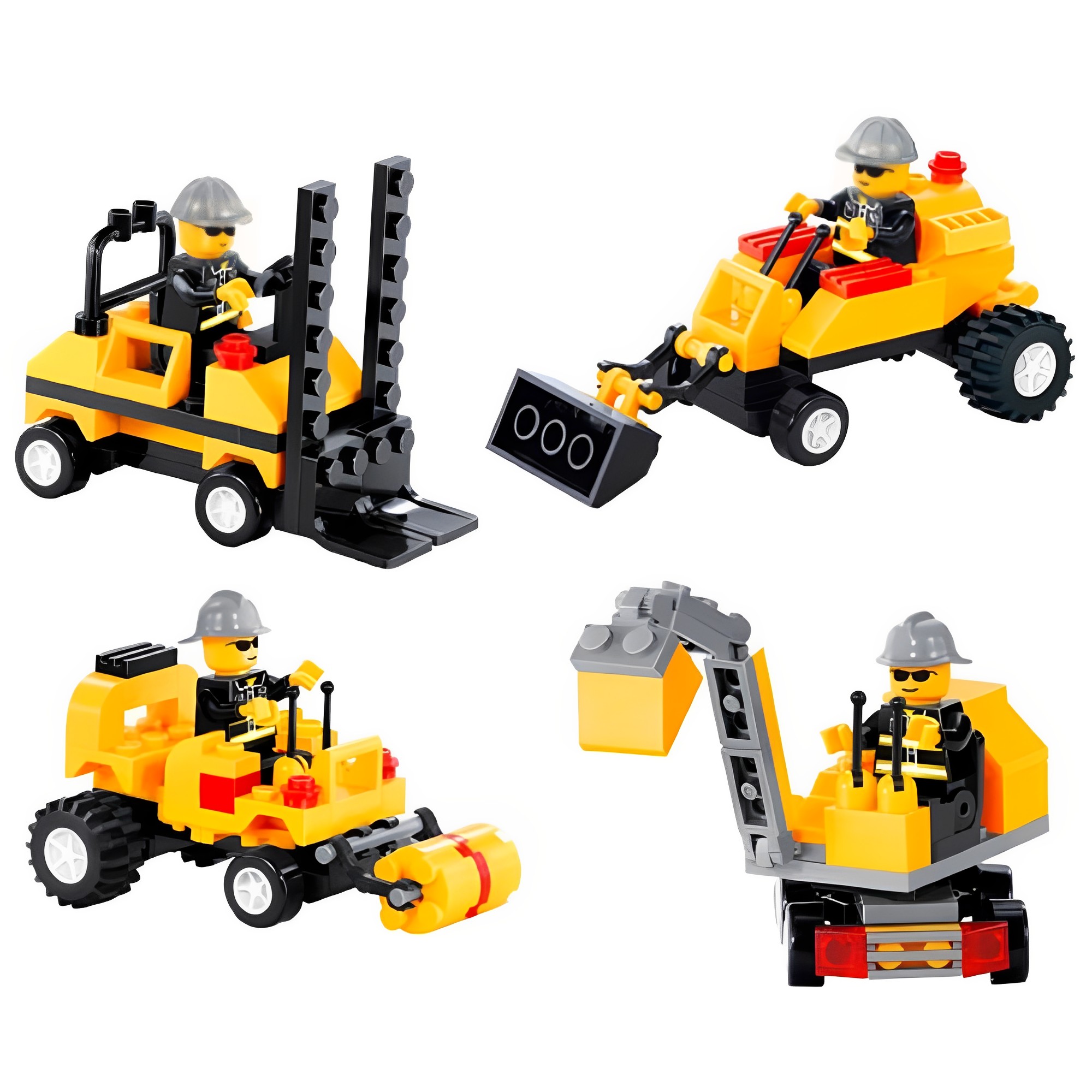 N/A Brinquedo para montar e desmontar - Construção Blocks 48 a 59 Peças Sortidos Polibrinq BK001