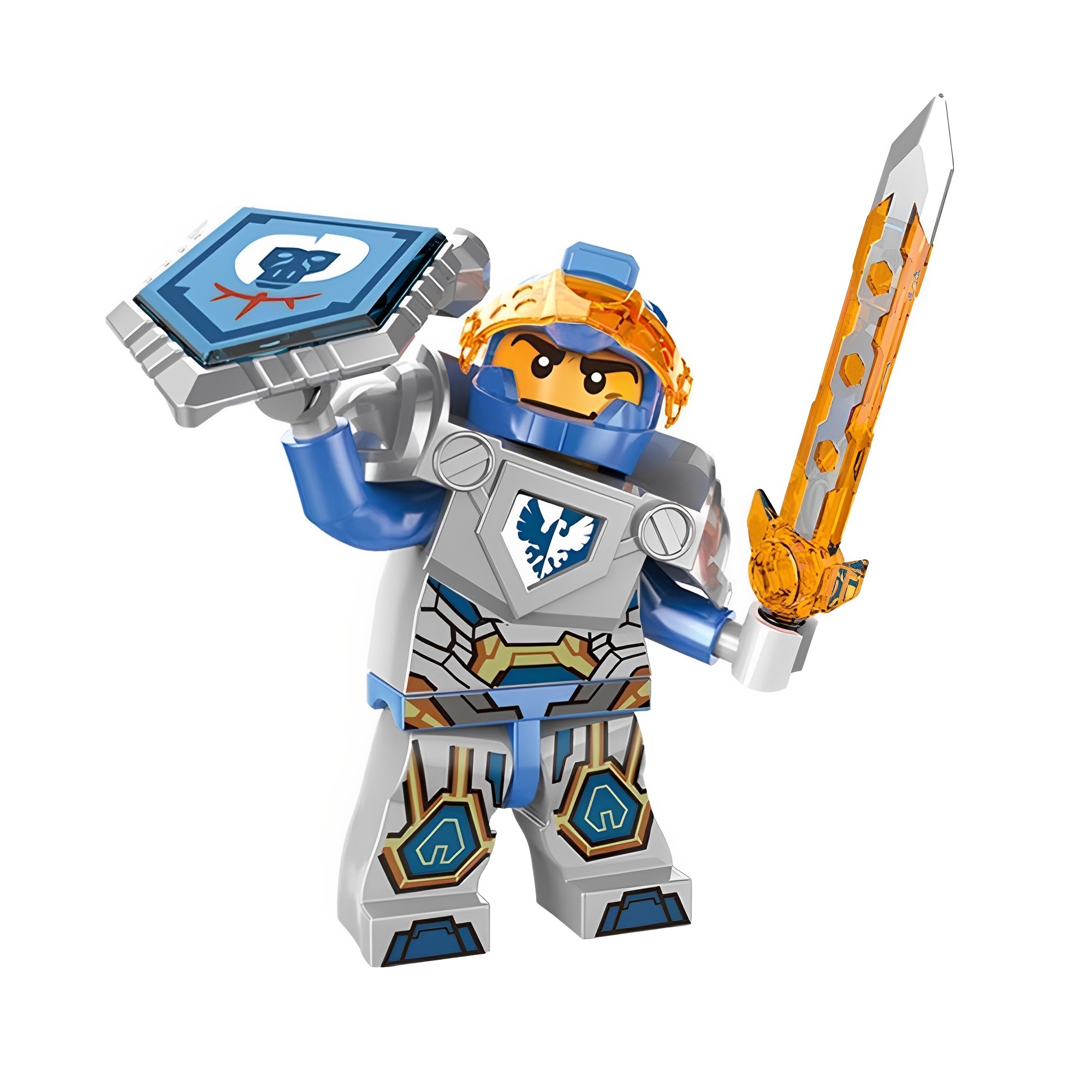 Boneco Sortido e Unitário Block Heroes Missão Medieval Polibrinq - BL607