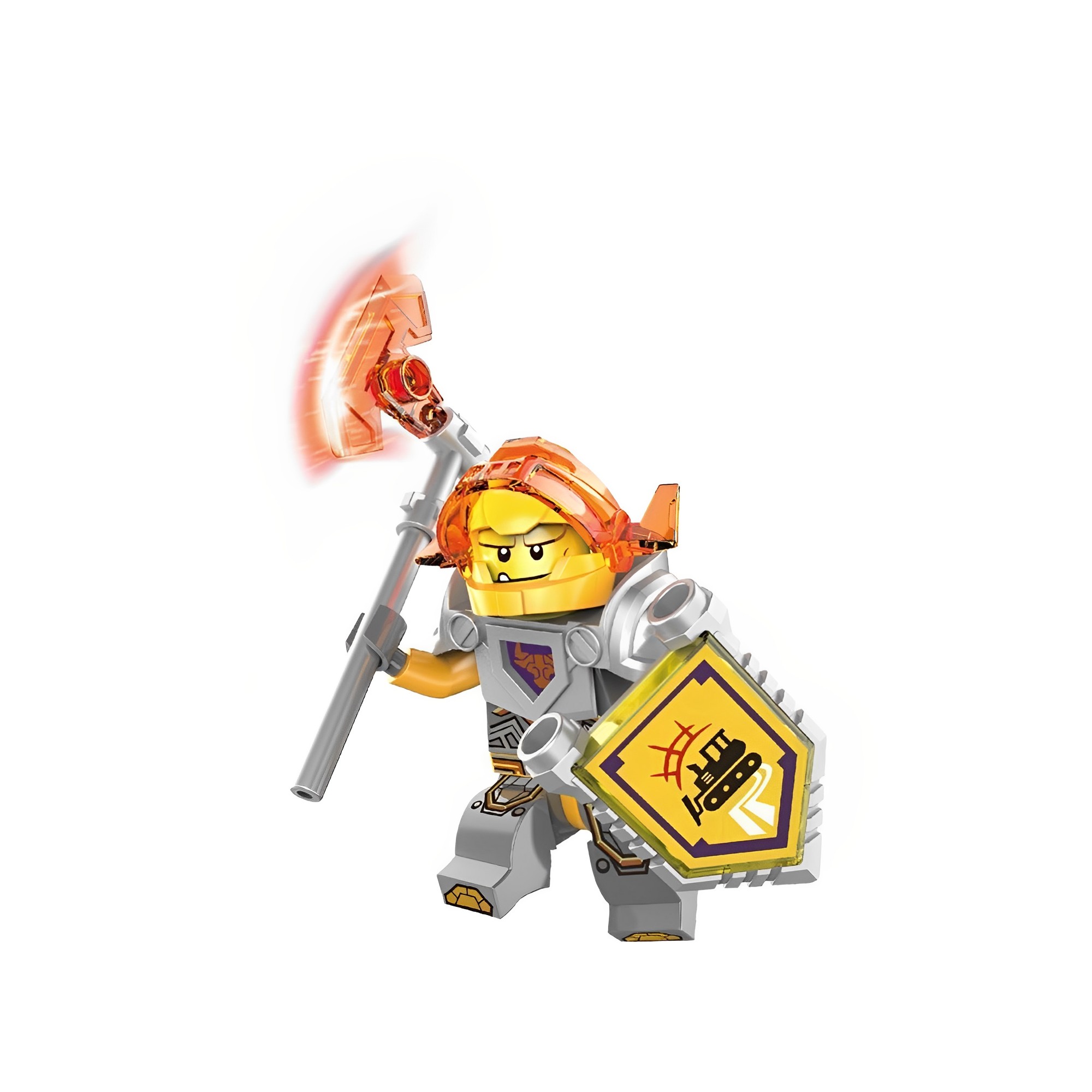 Boneco Sortido e Unitário Block Heroes Missão Medieval Polibrinq - BL607