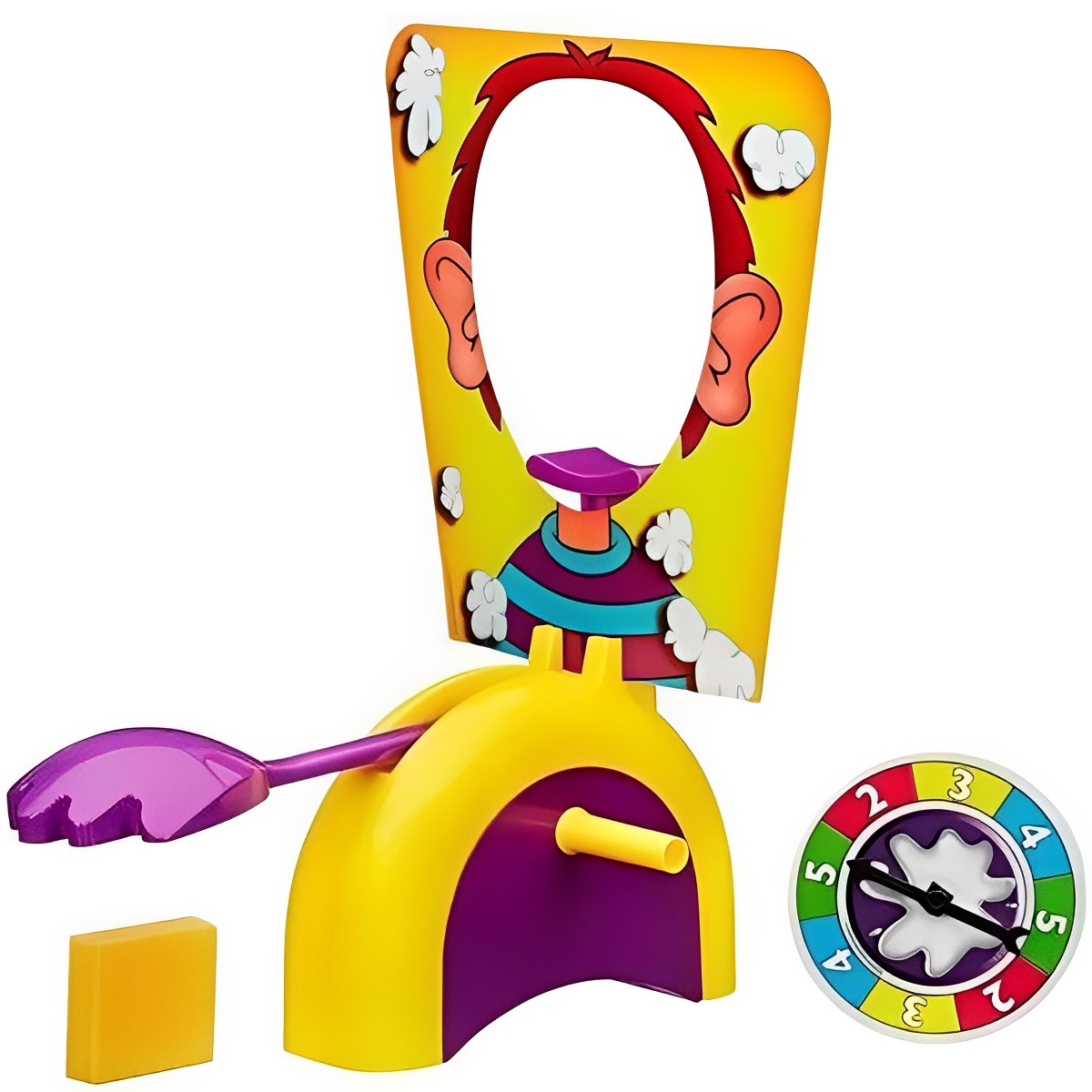 Jogo de Mesa Torta na Cara com Roleta Divertido Lazer Maquina de Entretenimento Polibrinq - 6014