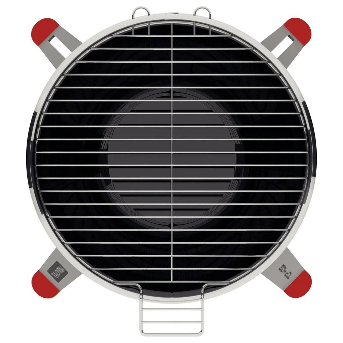 Churrasqueira a Carvão TCP 400 em Aço Inox com Bandeja para Carvão Tramontina - 26500006