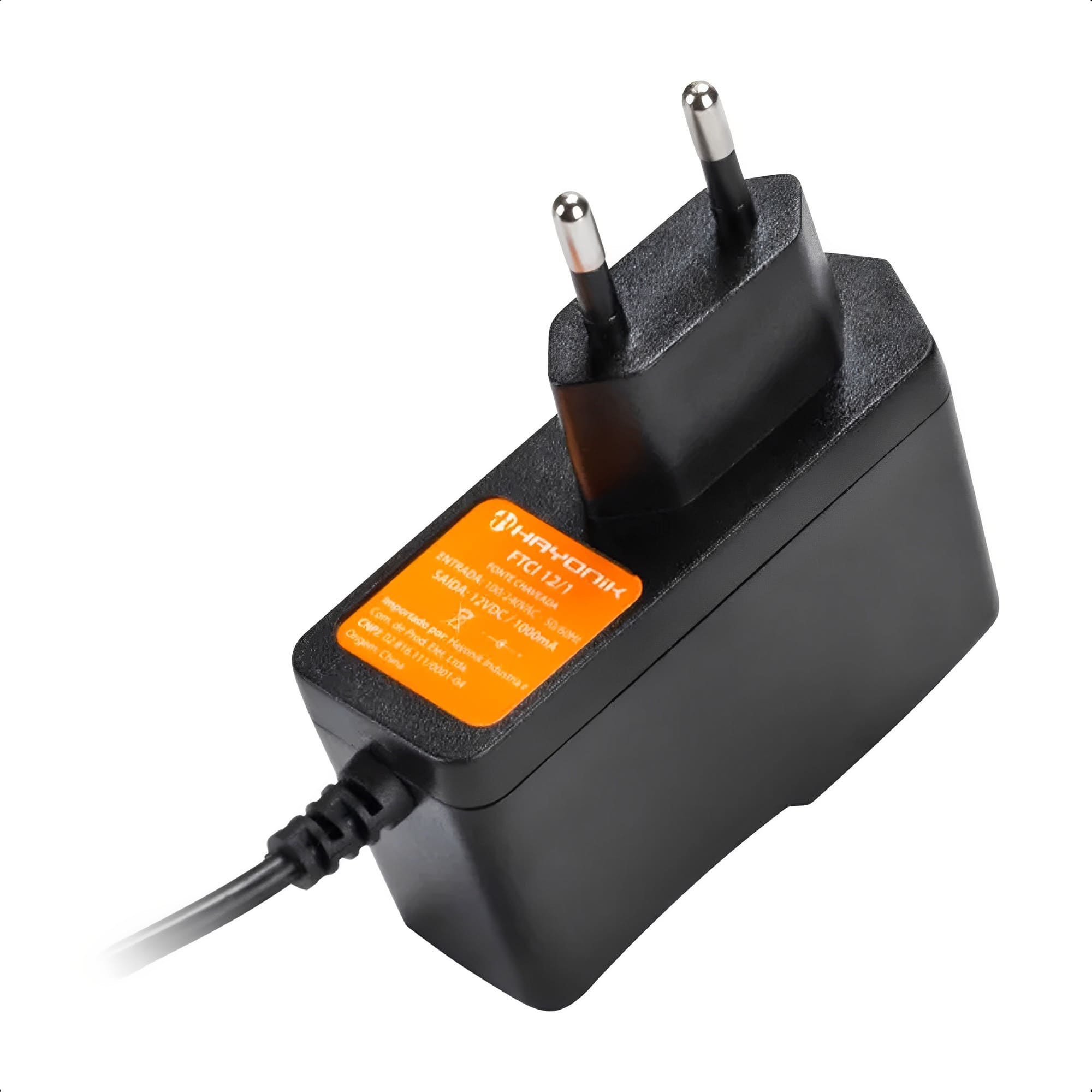 Fonte Chaveada 12VDC 1A 12W P4 C+ FTCI 12/1 Bivolt Hayonik - 0000046455