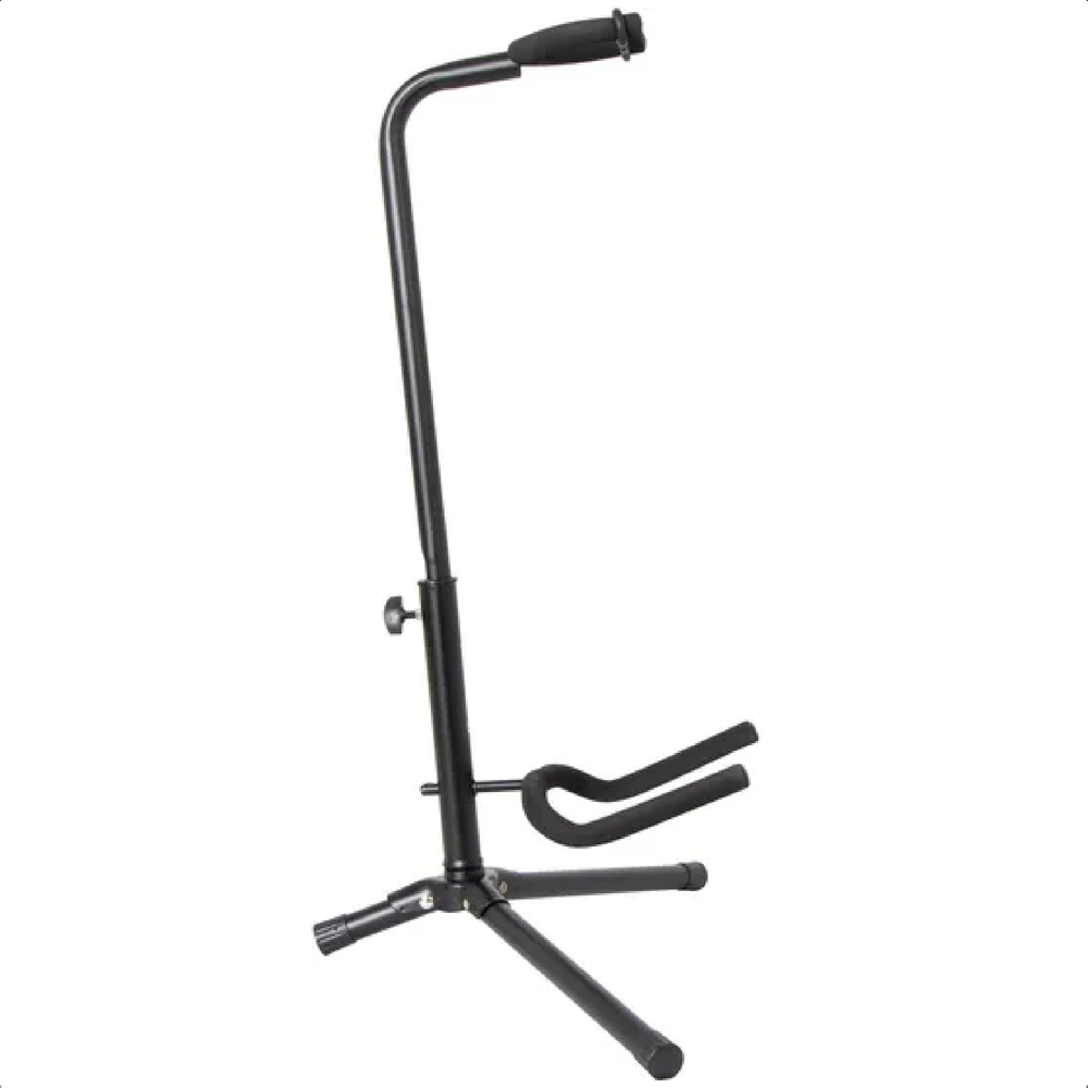 Suporte p/ Violão/Guitarra/Baixo/Instrumentos de Corda até 8,5kg Aço Resistente Hayonik - 77548