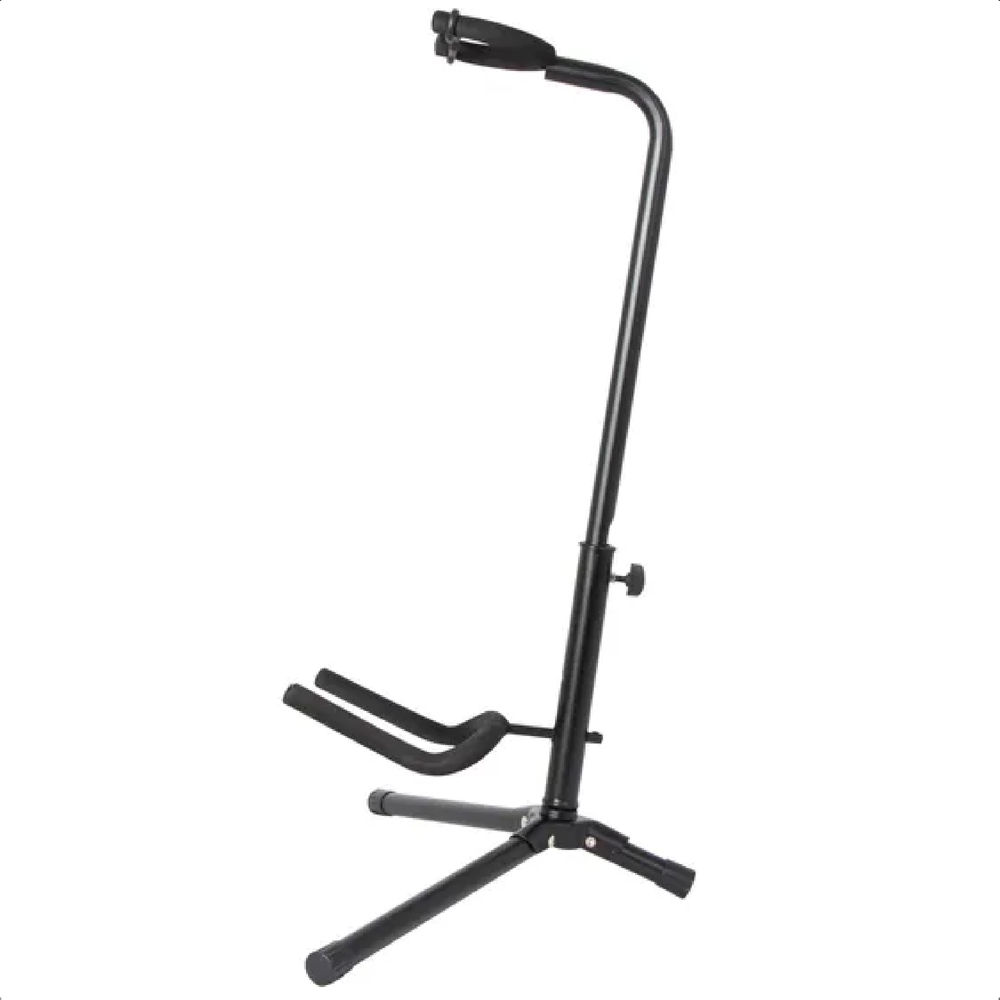 Suporte p/ Violão/Guitarra/Baixo/Instrumentos de Corda até 8,5kg Aço Resistente Hayonik - 77548