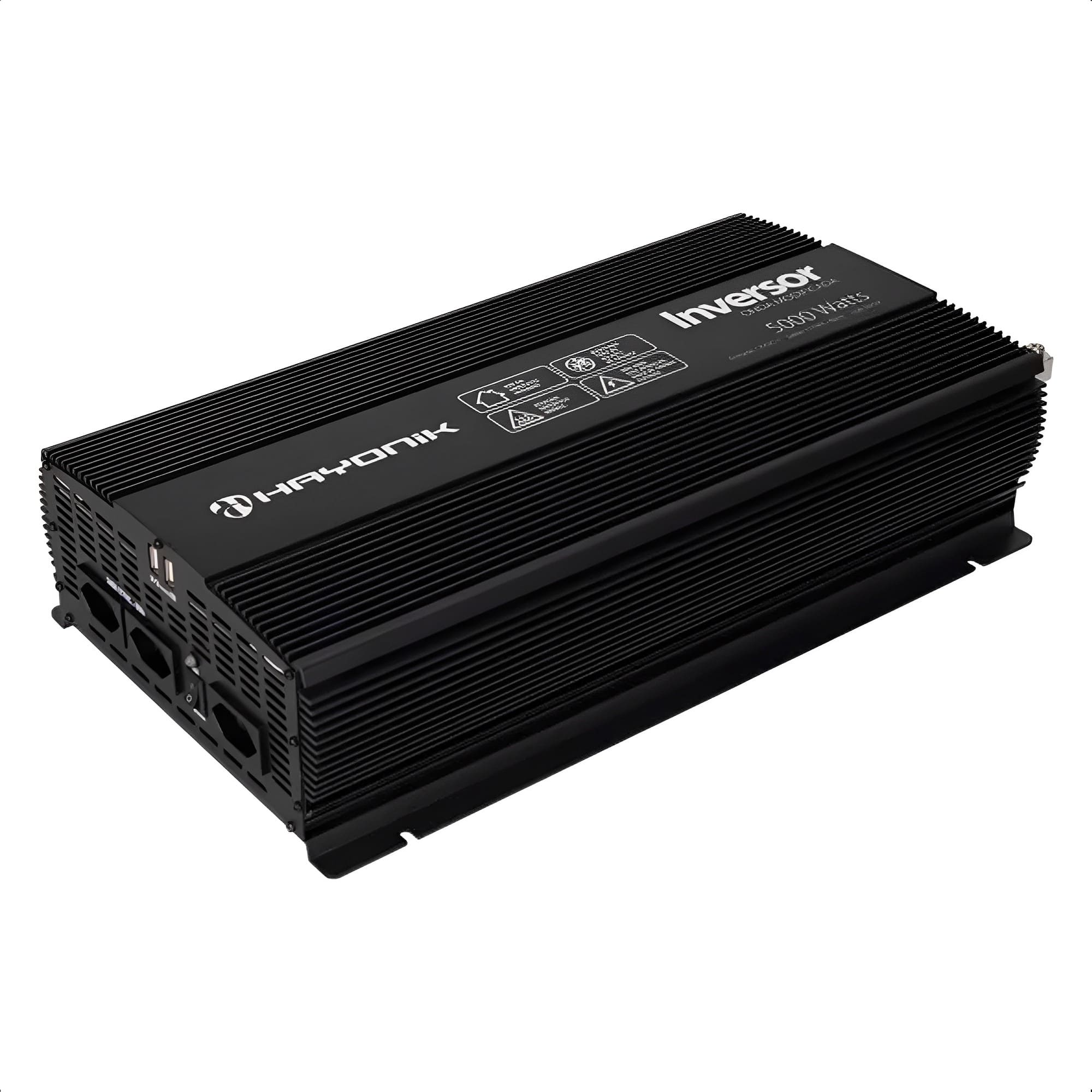 Inversor de Onda Modificada 5000W 12VDC/127V PW13-4 Off Grid Hayonik - 0000073719
