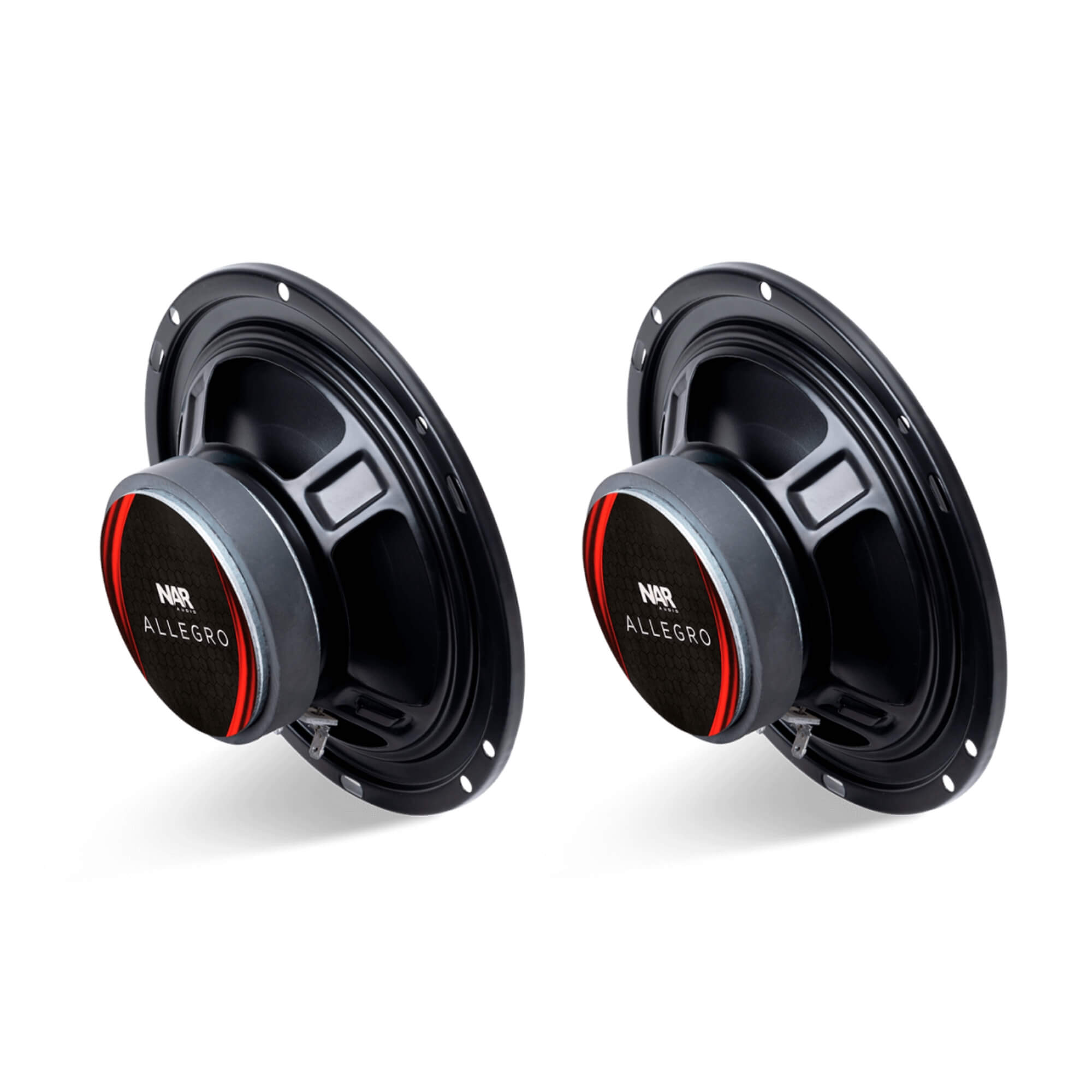 Par Alto-falante Automotivo Coaxial ALLEGRO 6" Polegadas - 50WRMS cada 4 OHMS NAR - 90002210