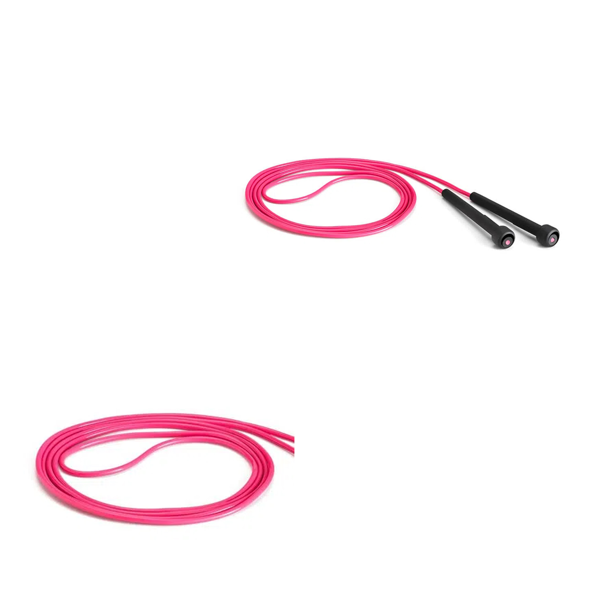 Corda de Pular Rosa Exercício Fitness Plástica Esporte Plástico PVC Atrio - ES122