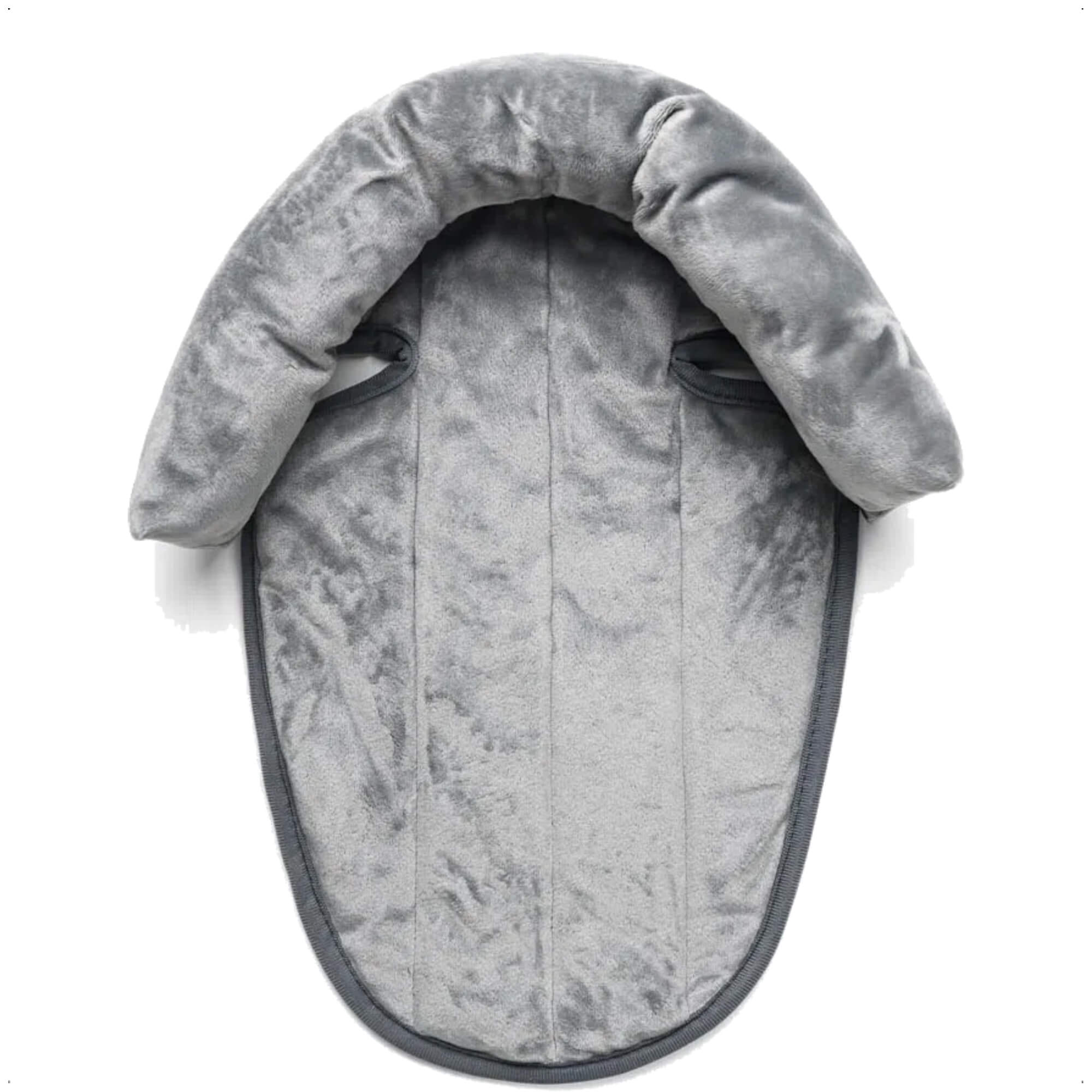 Protetor Acolchoado 2 em 1 c/ Almofada p/ Cinto de Segurança Safe Ride Preto Multikids Baby -BB1153