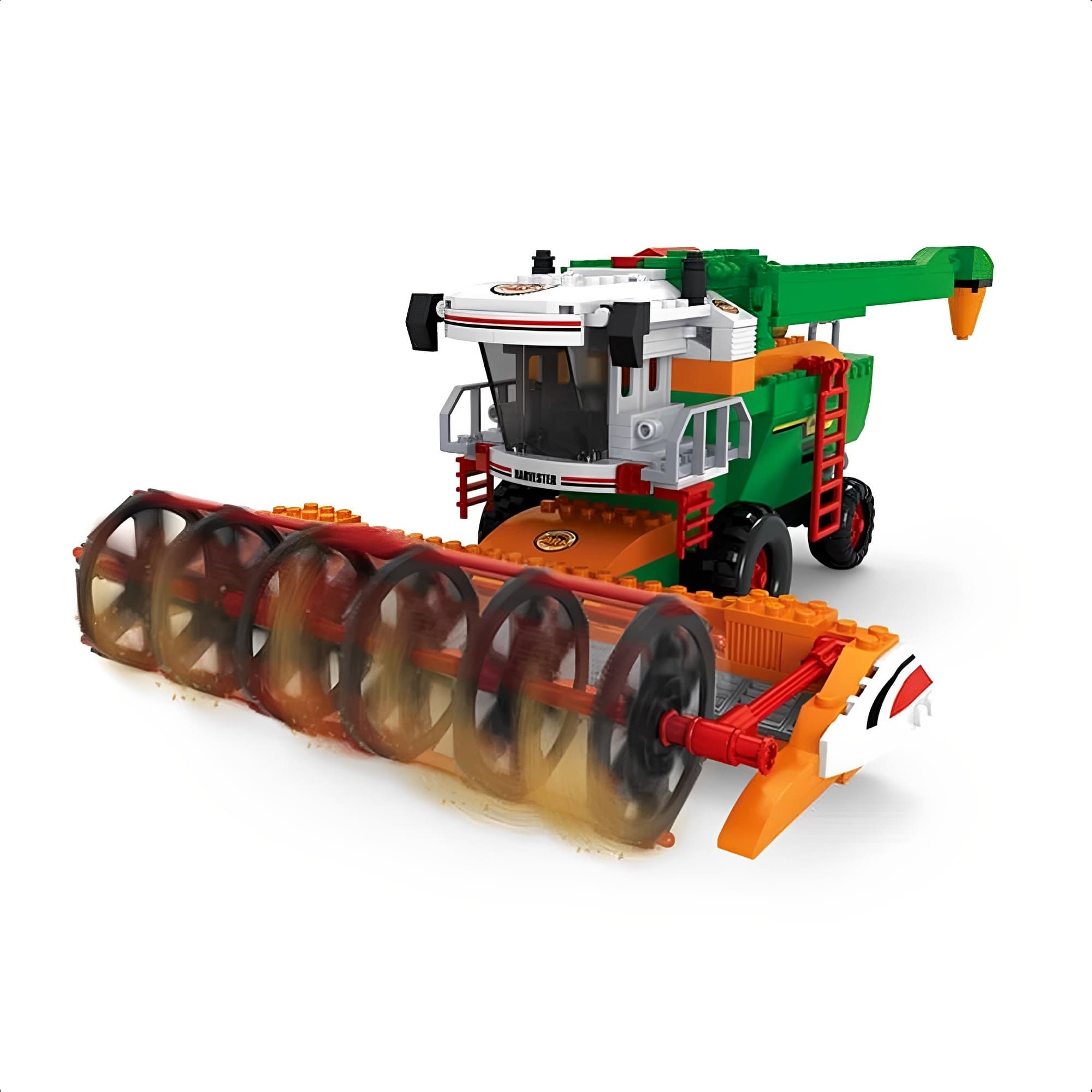 Brinquedo De Montar Fazenda Ultra Colheitadeira 540 Peças Infantil +6 Anos Educativo Xalingo-27998