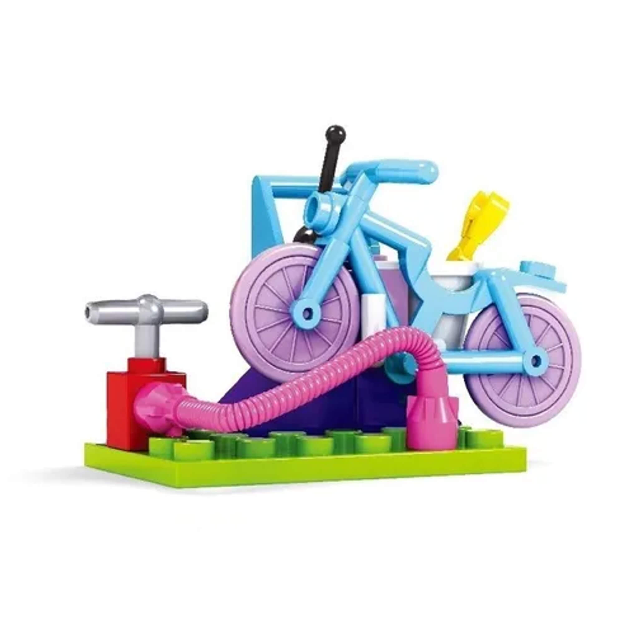 Brinquedo De Encaixe Mundo Encantado Bike Passeio 24 Peças Infantil +6 Anos Educativo Xalingo-28054
