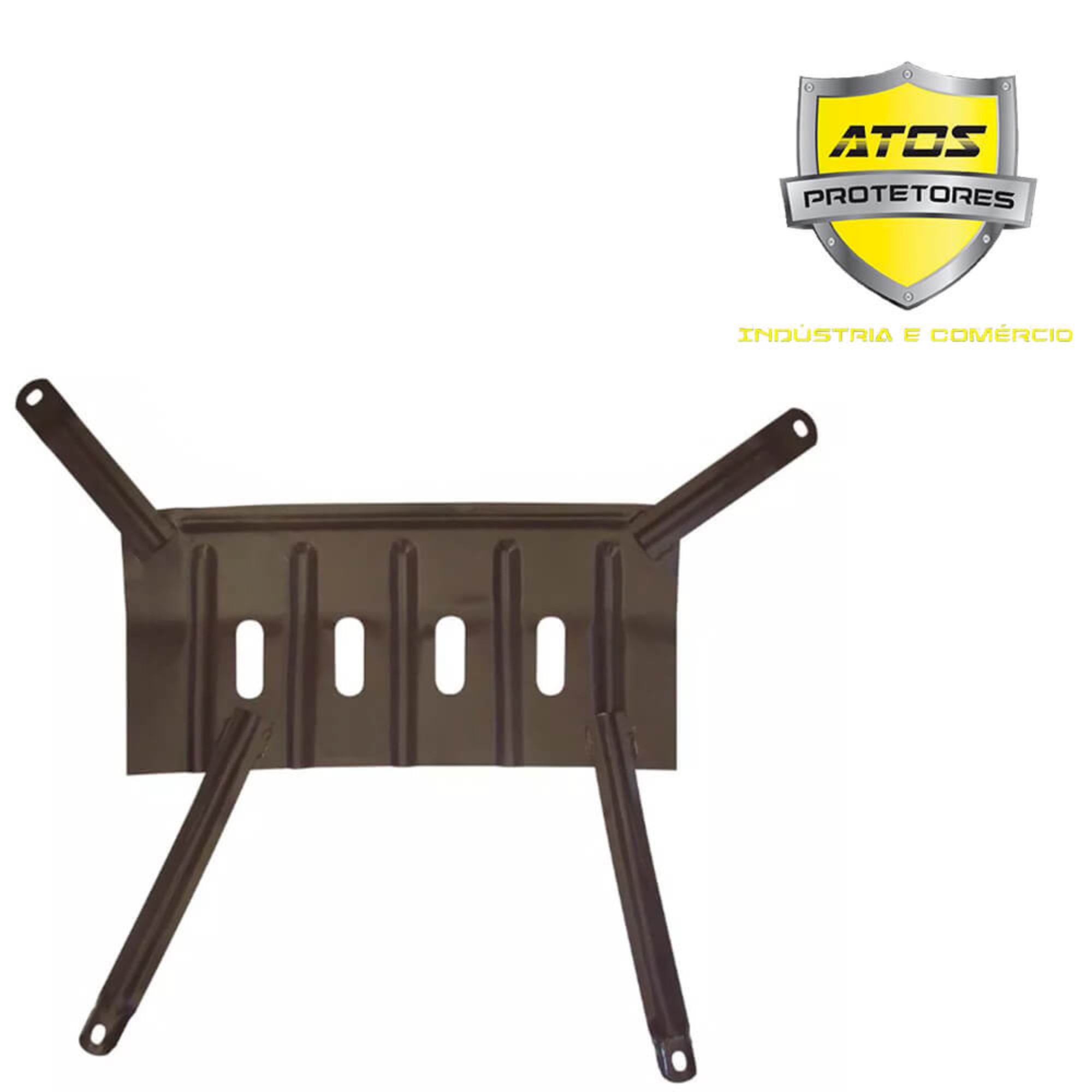 Protetor de Carter / Peito de Aço Onix Sedan/Hatch LT/LTZ/TURBO 2020 em diante Atos - AT-4202