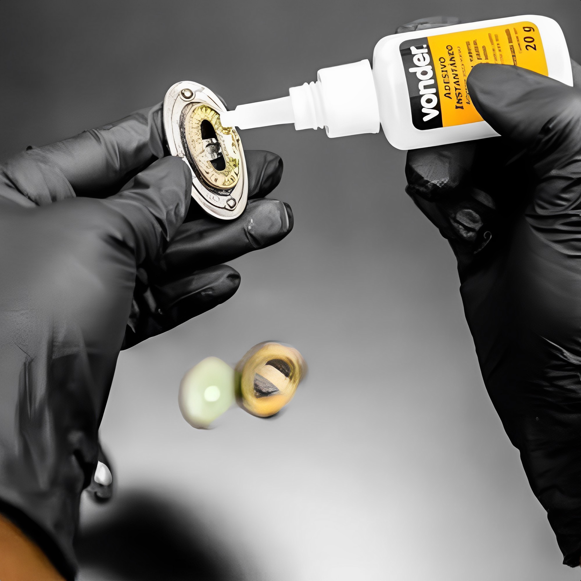Adesivo Instantâneo Cianoacrilato Industrial Com Média Viscosidade 20g Vonder - 16.62.020.000