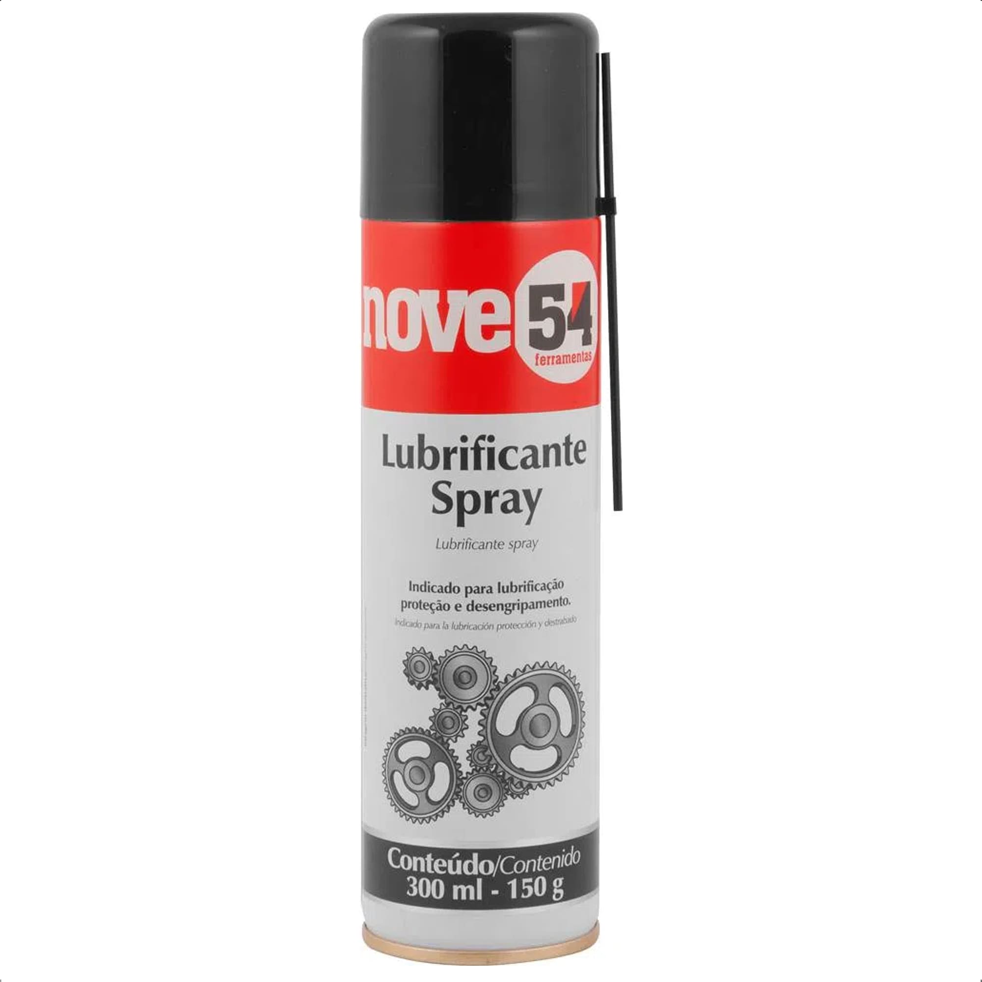 Lubrificante Spray com Aditivos Antioxidantes Multiuso até 70°C 300ml 150g Vonder - 5164300150