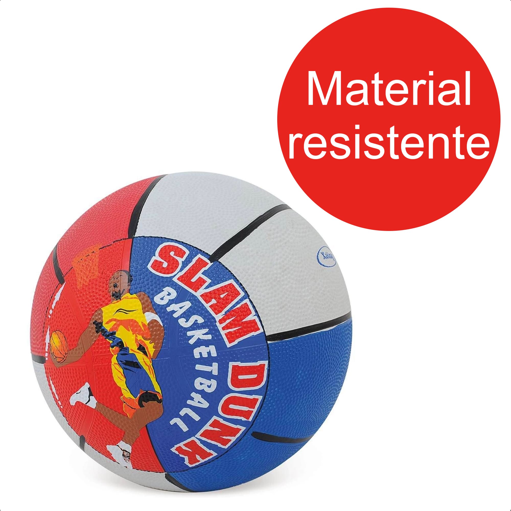 Bola De Basquete Colorida Infantil Leve Material Resistente +De 3 Anos Xalingo - 04598
