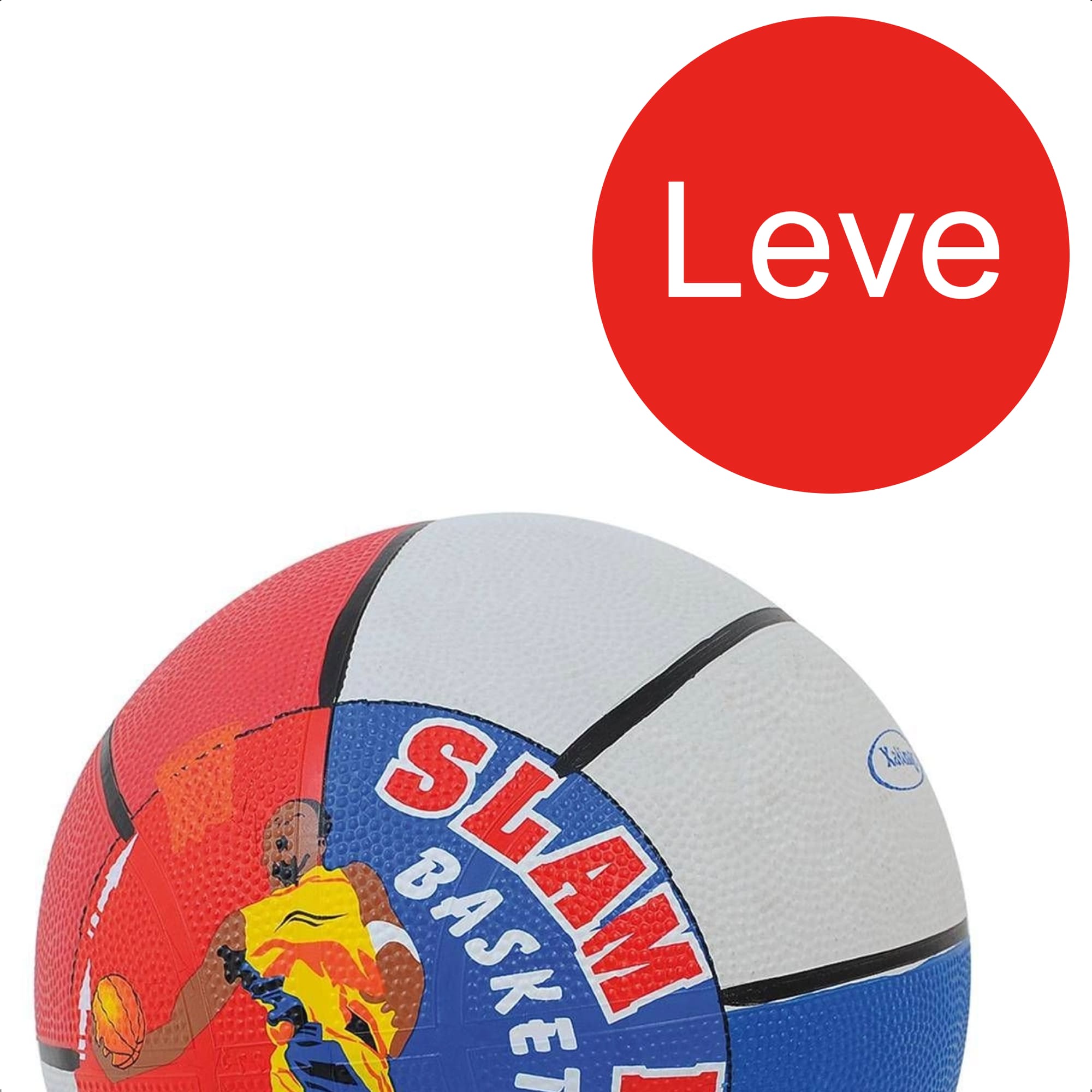 Bola De Basquete Colorida Infantil Leve Material Resistente +De 3 Anos Xalingo - 04598