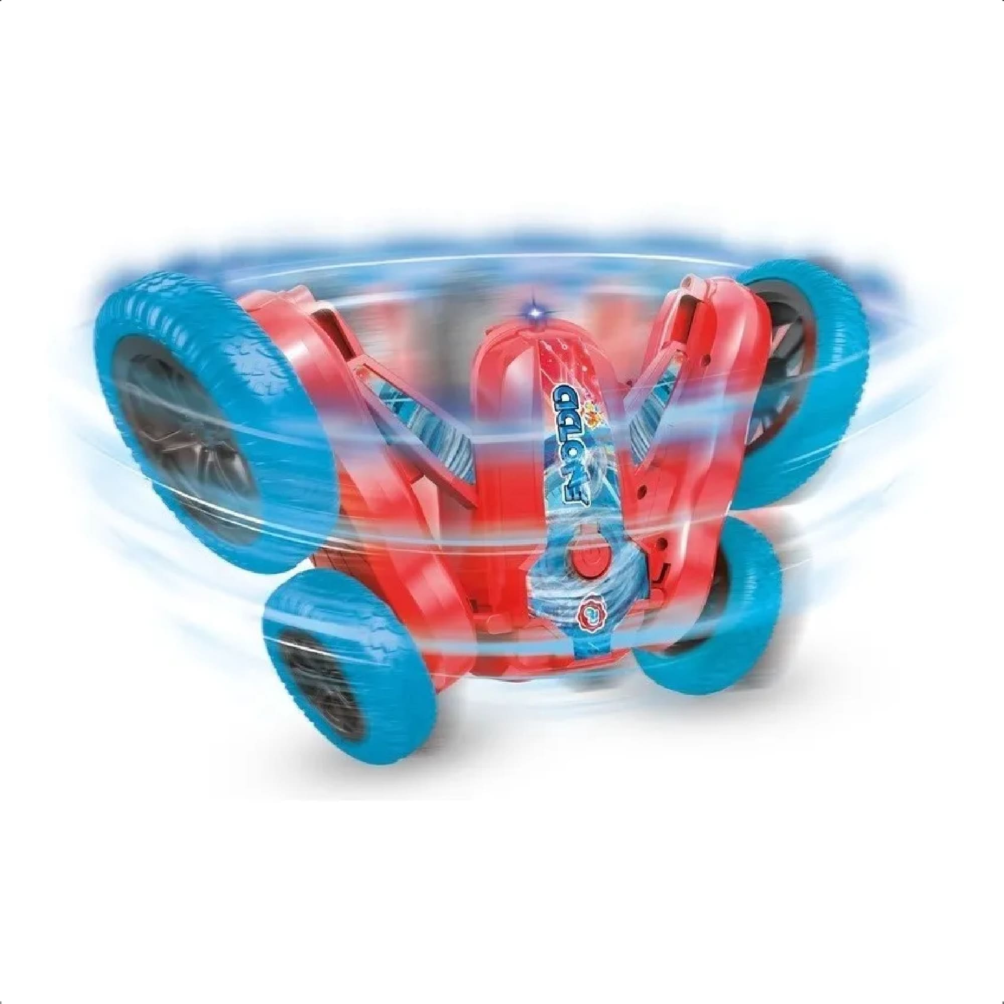 Brinquedo Carrinho de Controle Remoto Giro 360° Graus Ciclone Roda +4 Anos Polibrinq - CAR2263