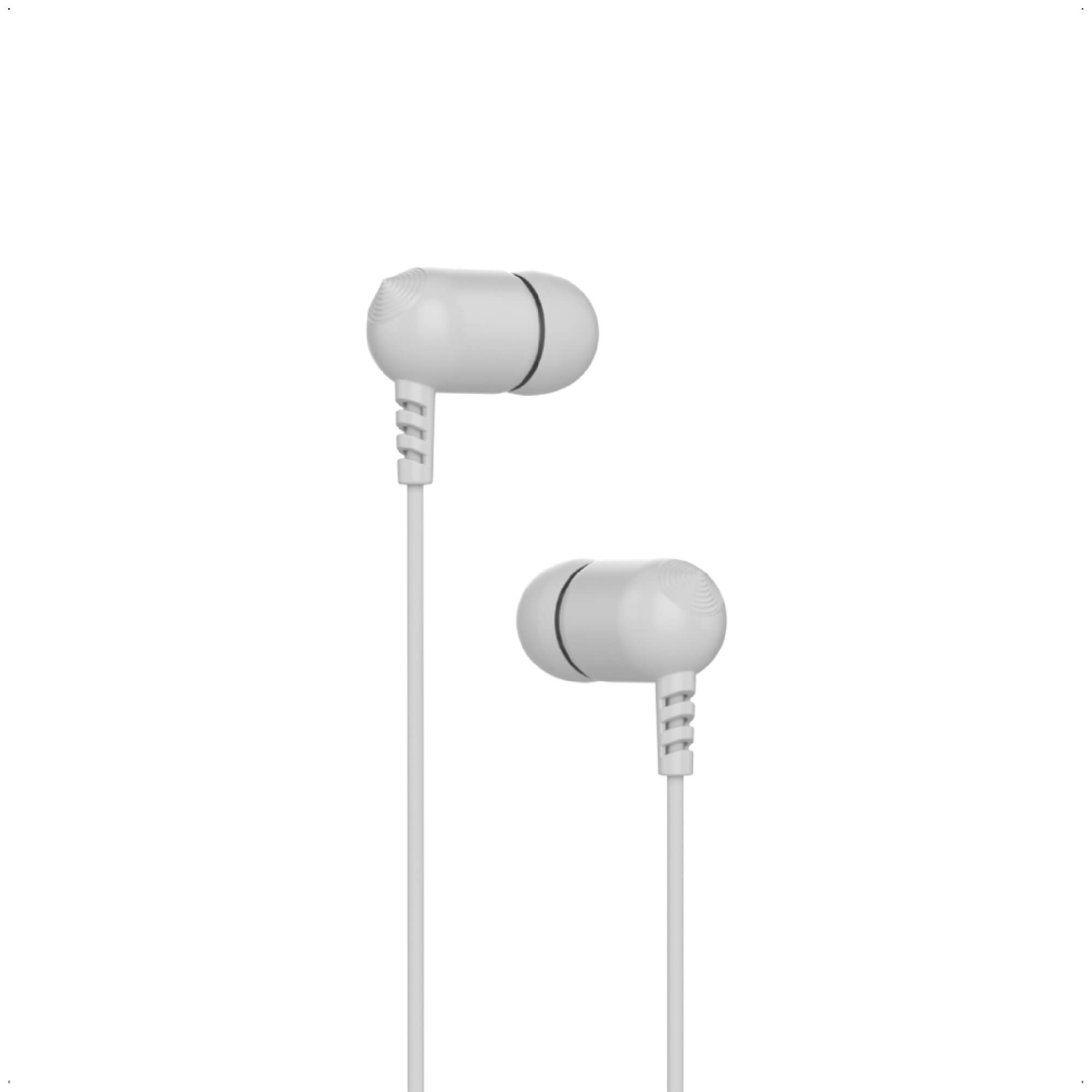 Fone de Ouvido Intra Auricular P2, Branco, Cabo 1,2m - C3tech - EP-07WH
