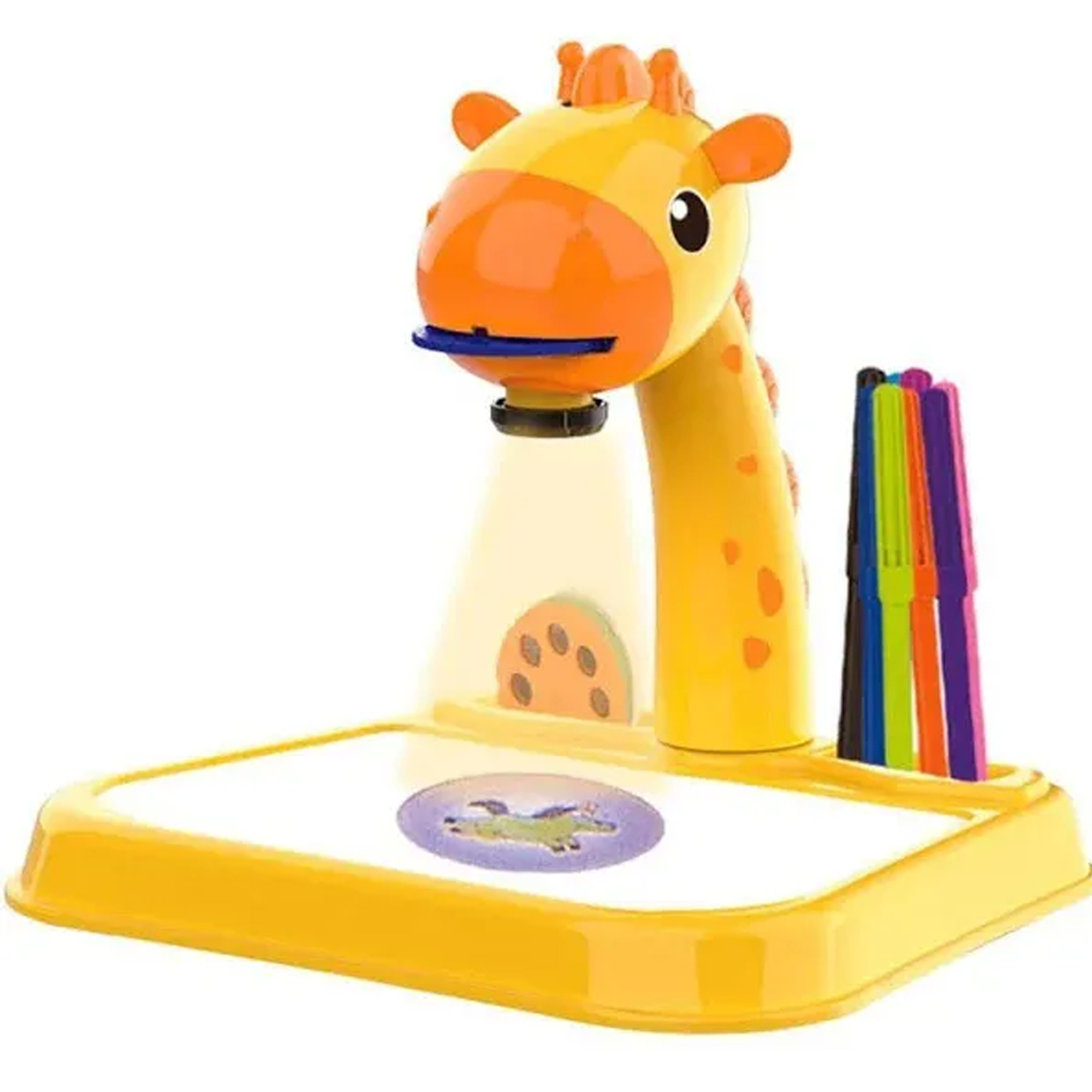 Mesa de Projeção de Imagem Arte Zoo Girafa Estimula a Imaginação Polibrinq - PB505
