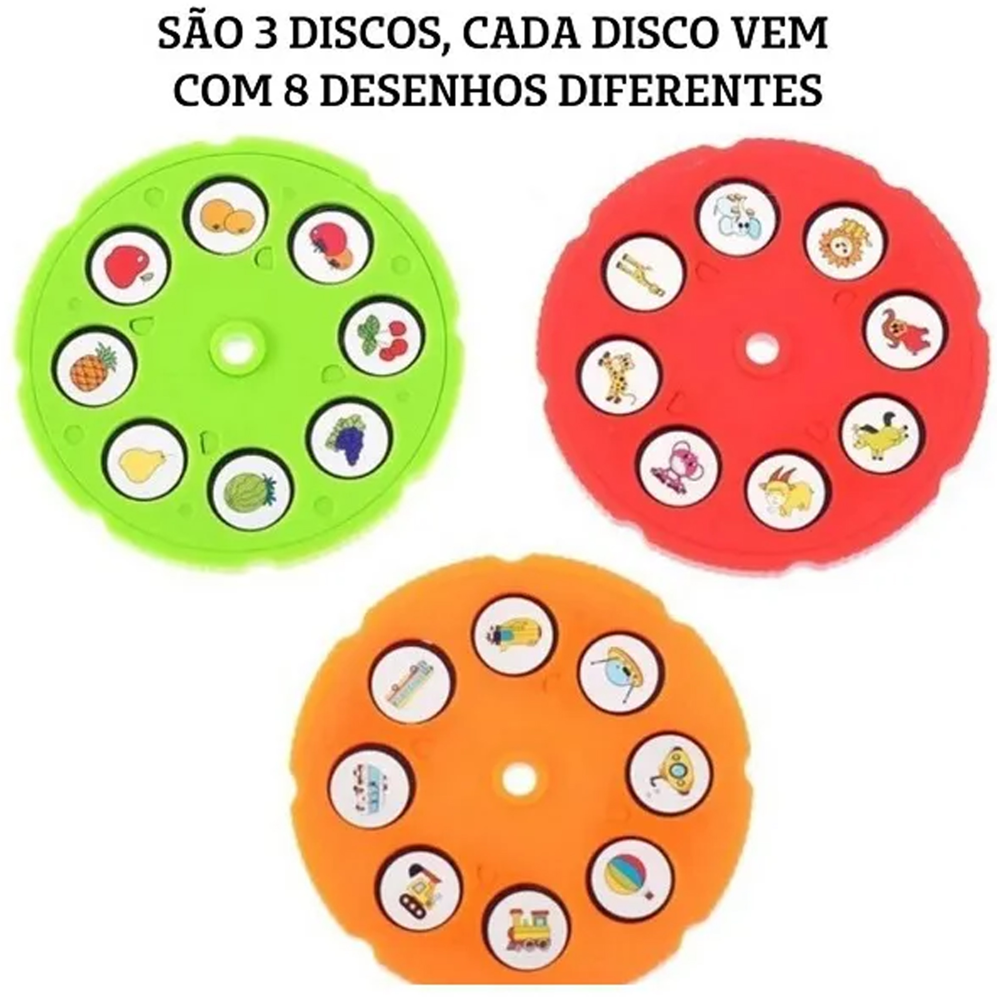 Mesa de Projeção de Imagem Arte Zoo Girafa Estimula a Imaginação Polibrinq - PB505