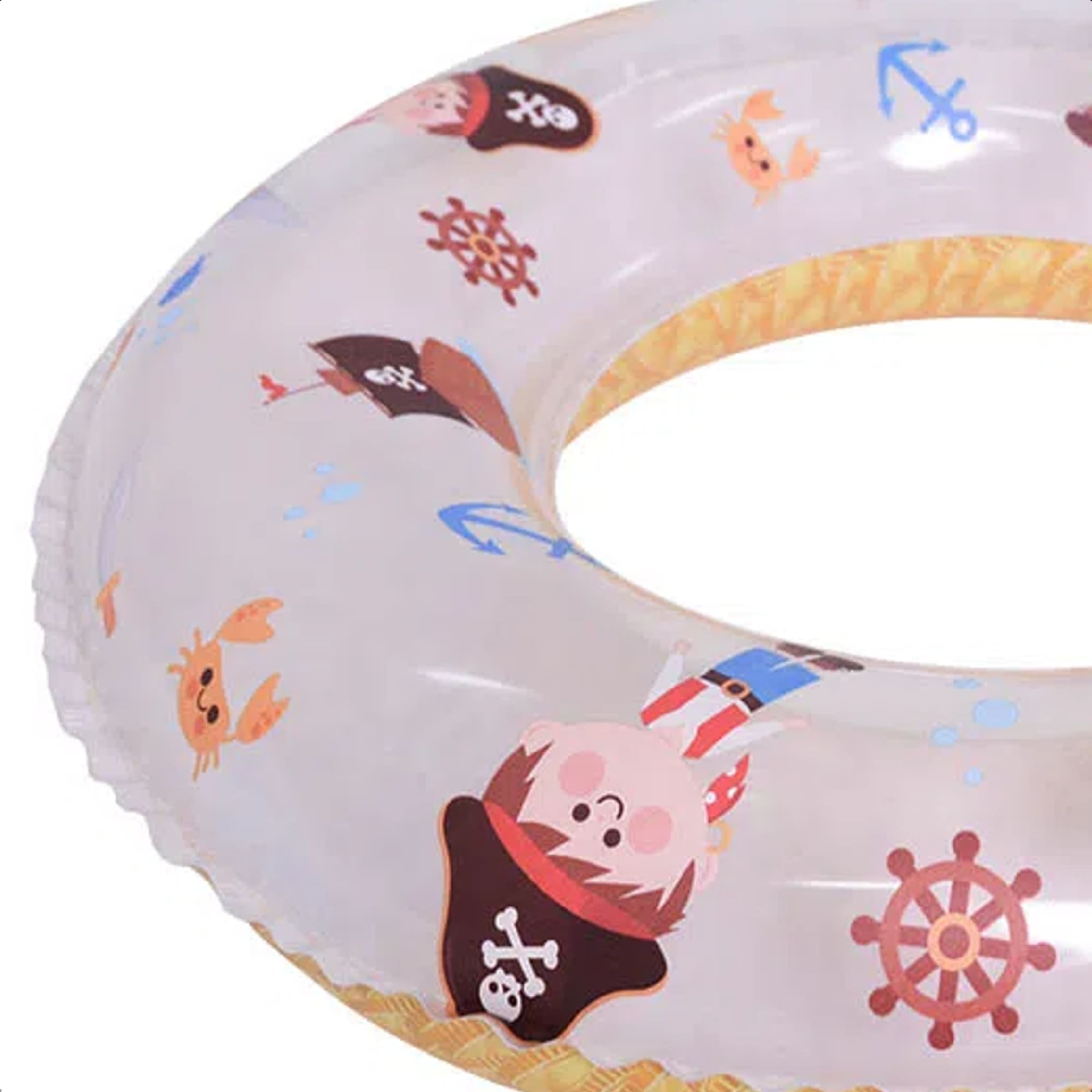 Boia Infantil Aventura Pirata 60cm Tamanho Único Fácil de Encher Transportar Guardar Atrio - ES294